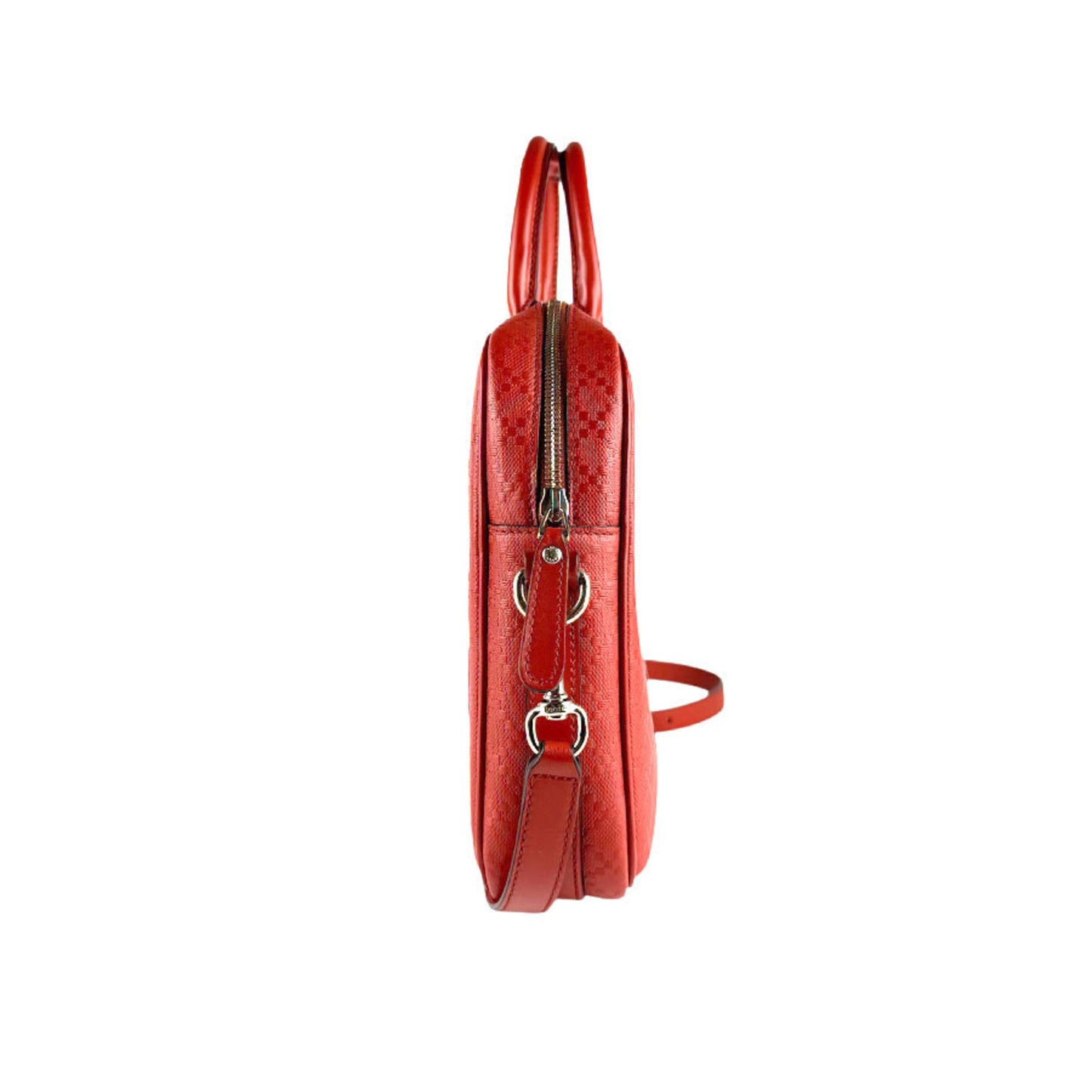 Gucci Orange Leather Handbag Shoulder Bag