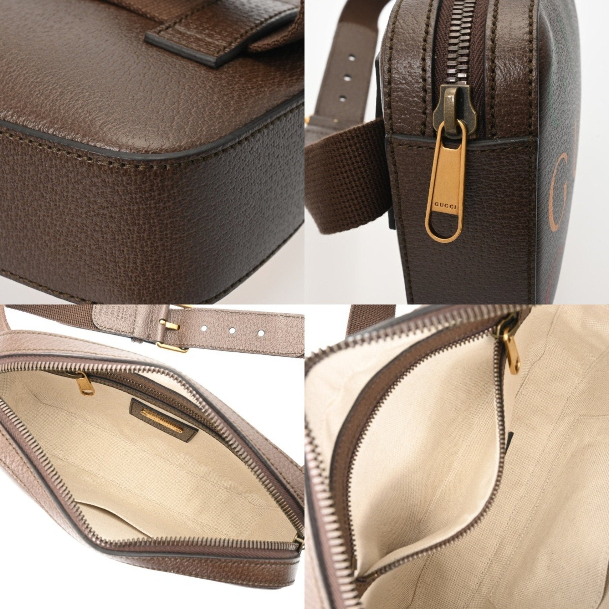 Gucci Brown Multi-Color Sling Bag