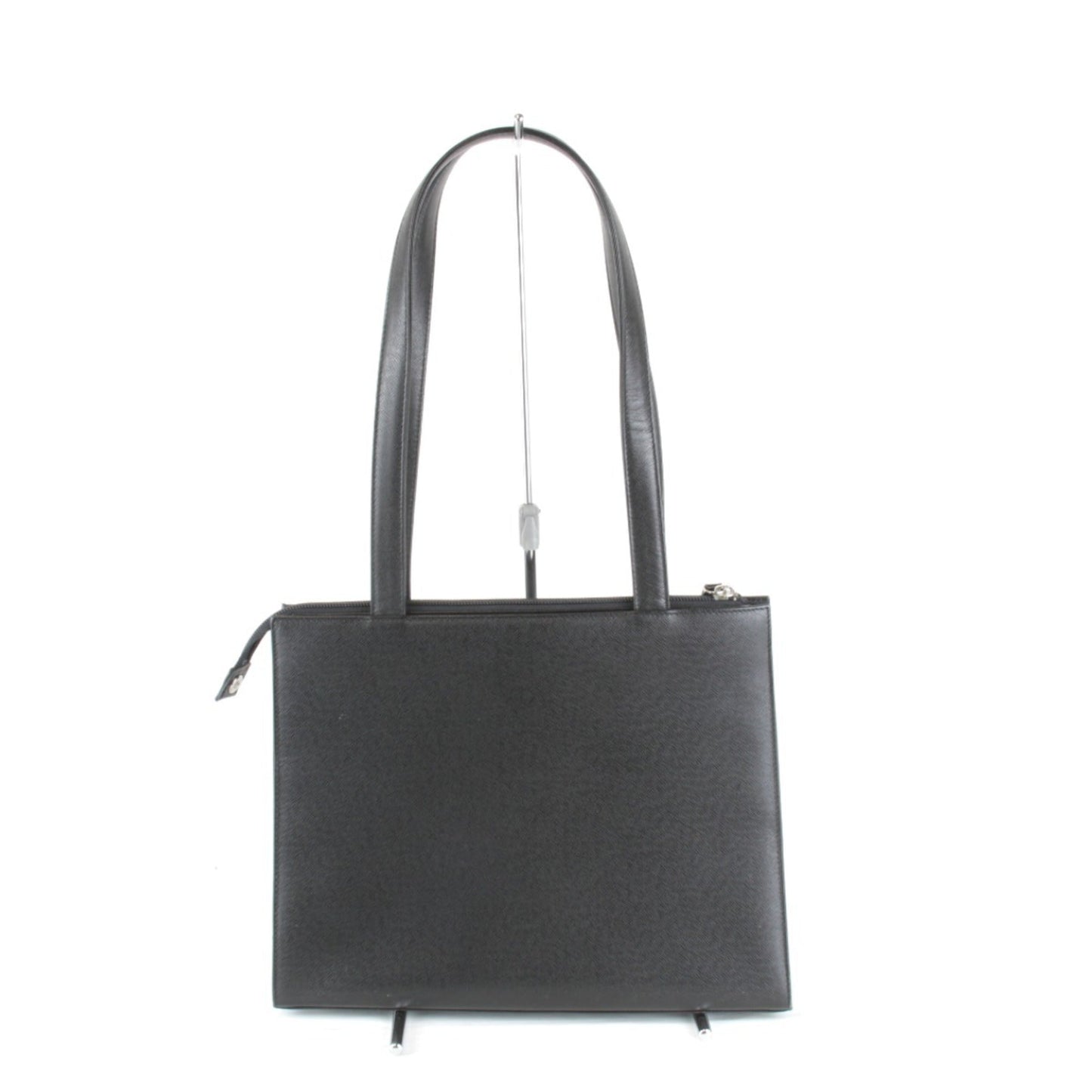 Burberry Tote Bag Leather Black Tote Bag 4