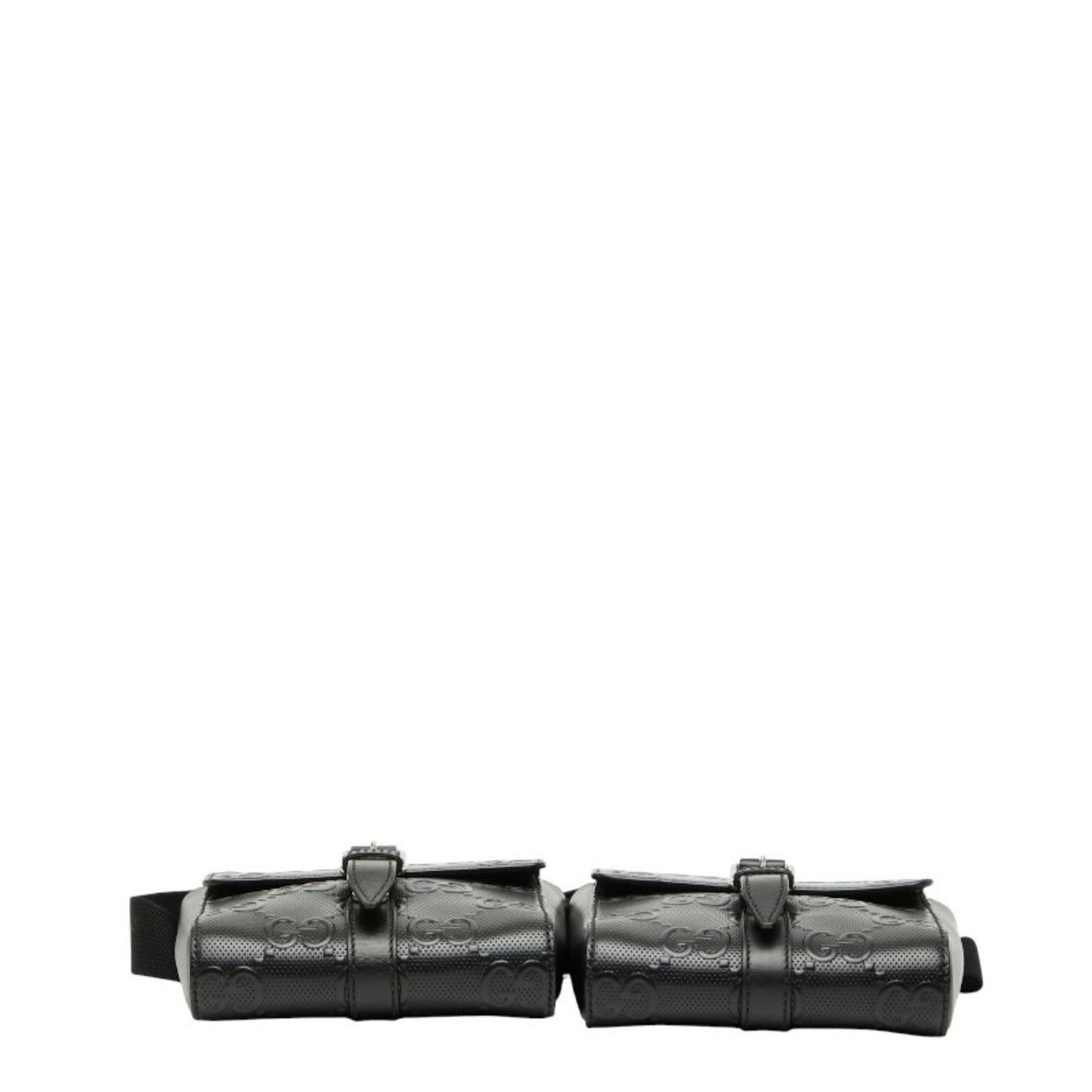 Gucci Black Leather Fanny Pack