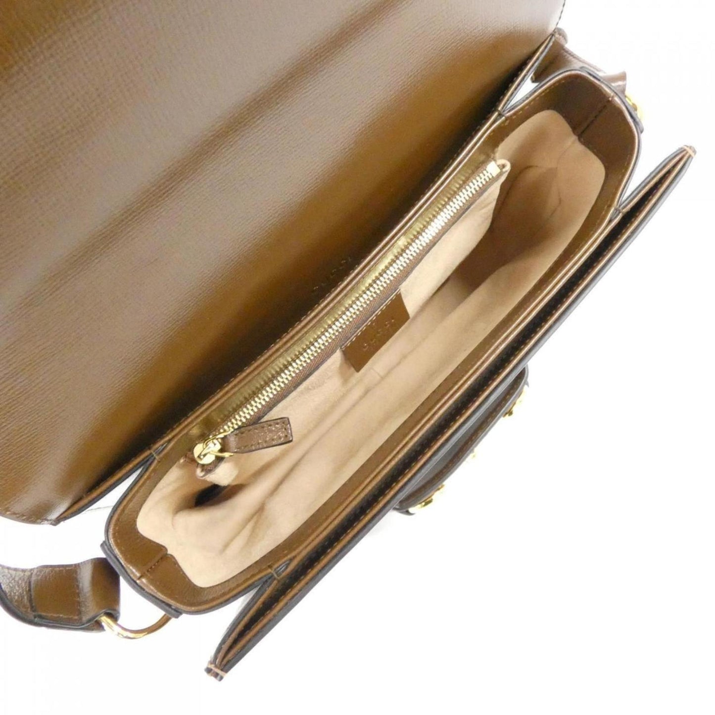 Gucci Beige Brown Gg Supreme Shoulder Bag