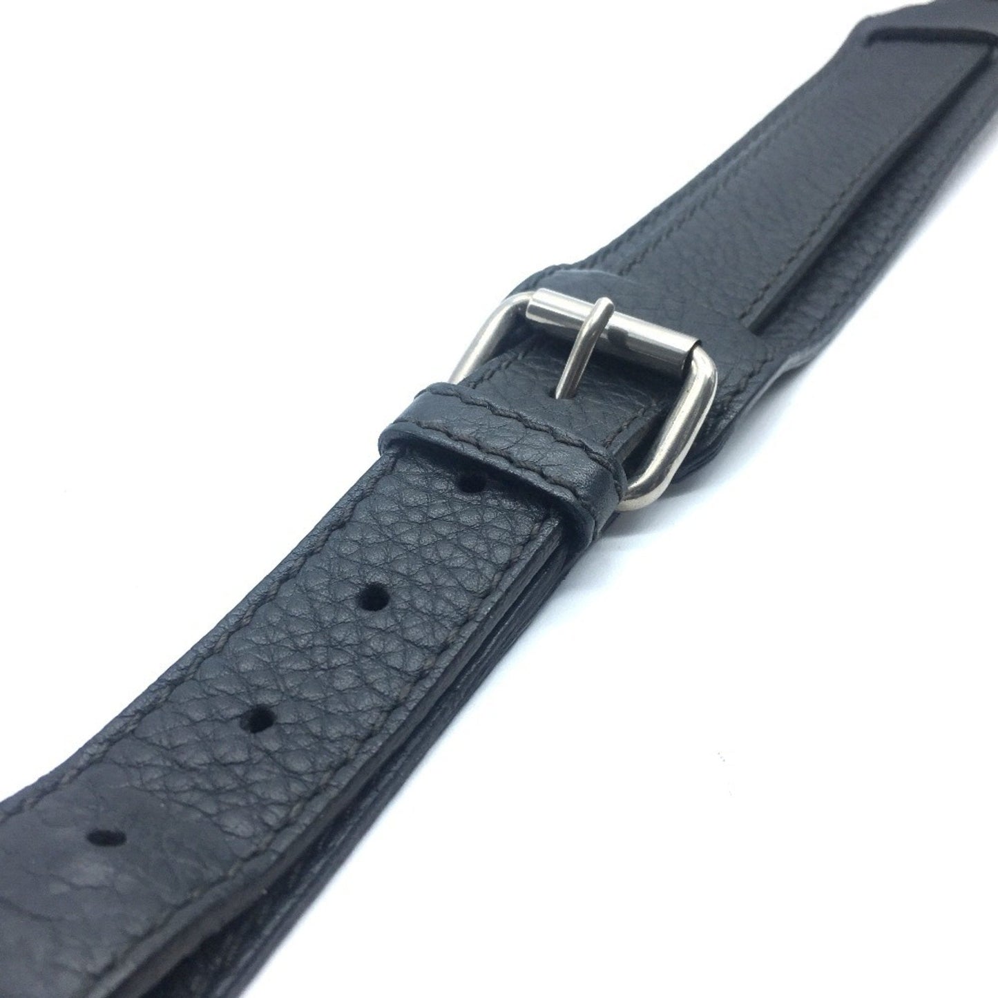 Gucci Dark Gray Leather Shoulder Bag