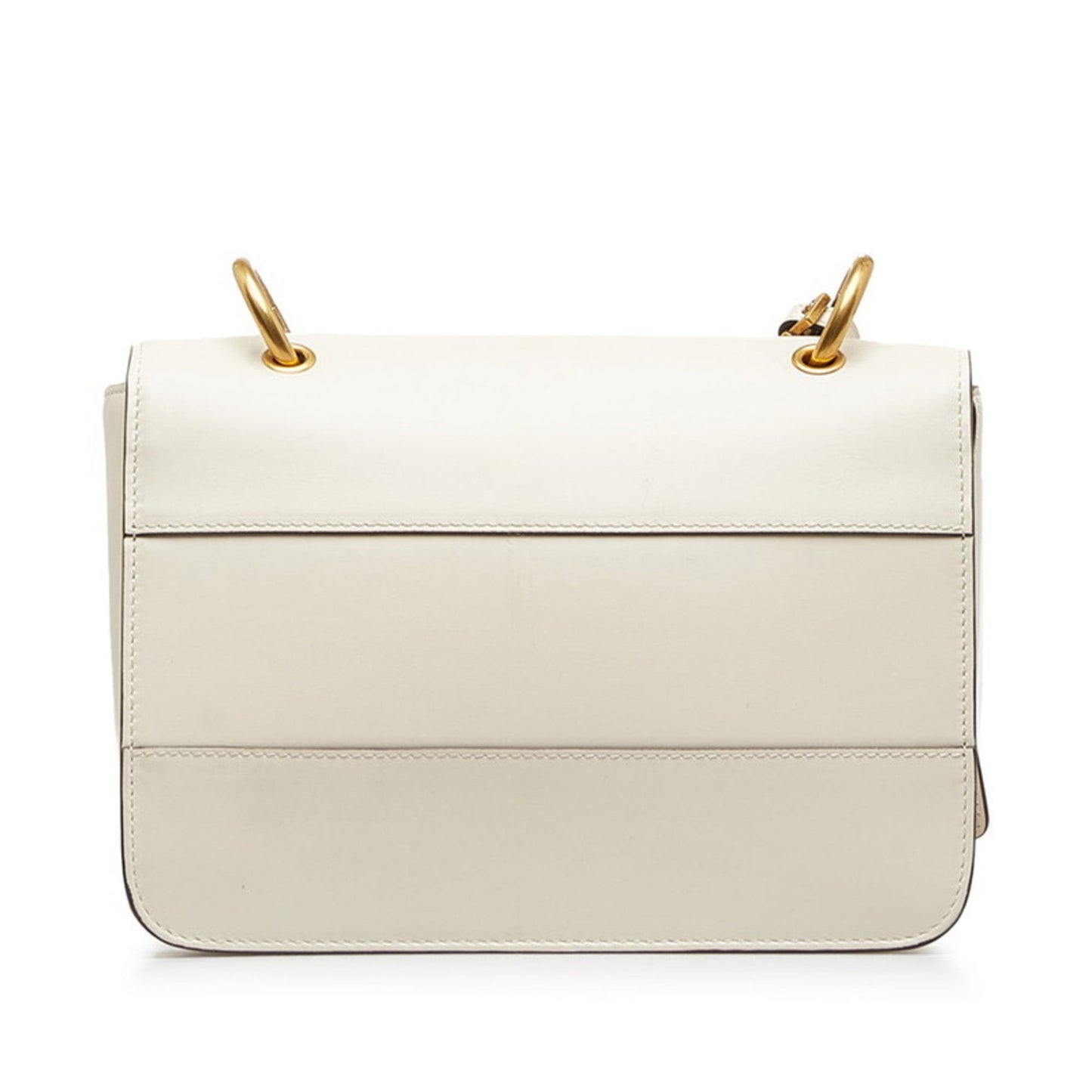 Gucci White Leather Shoulder Bag