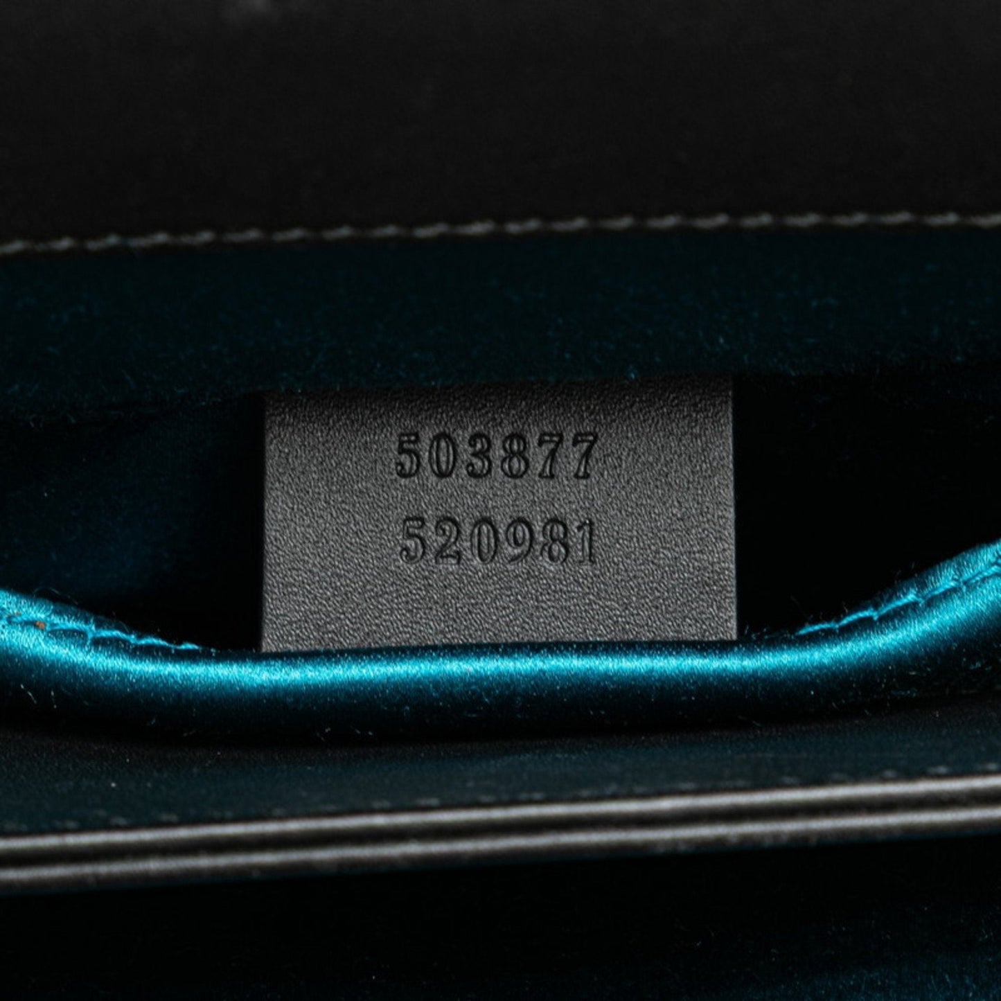 Gucci Black Red Color Leather Shoulder Bag