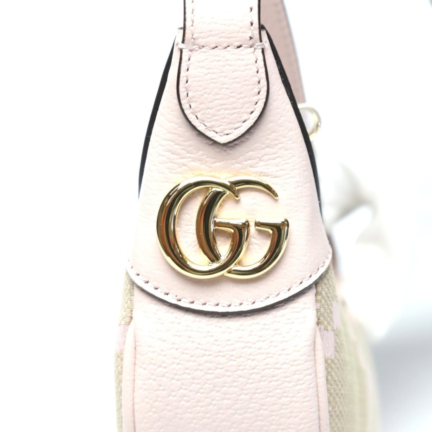 Gucci Pink Gg Canvas Handbag