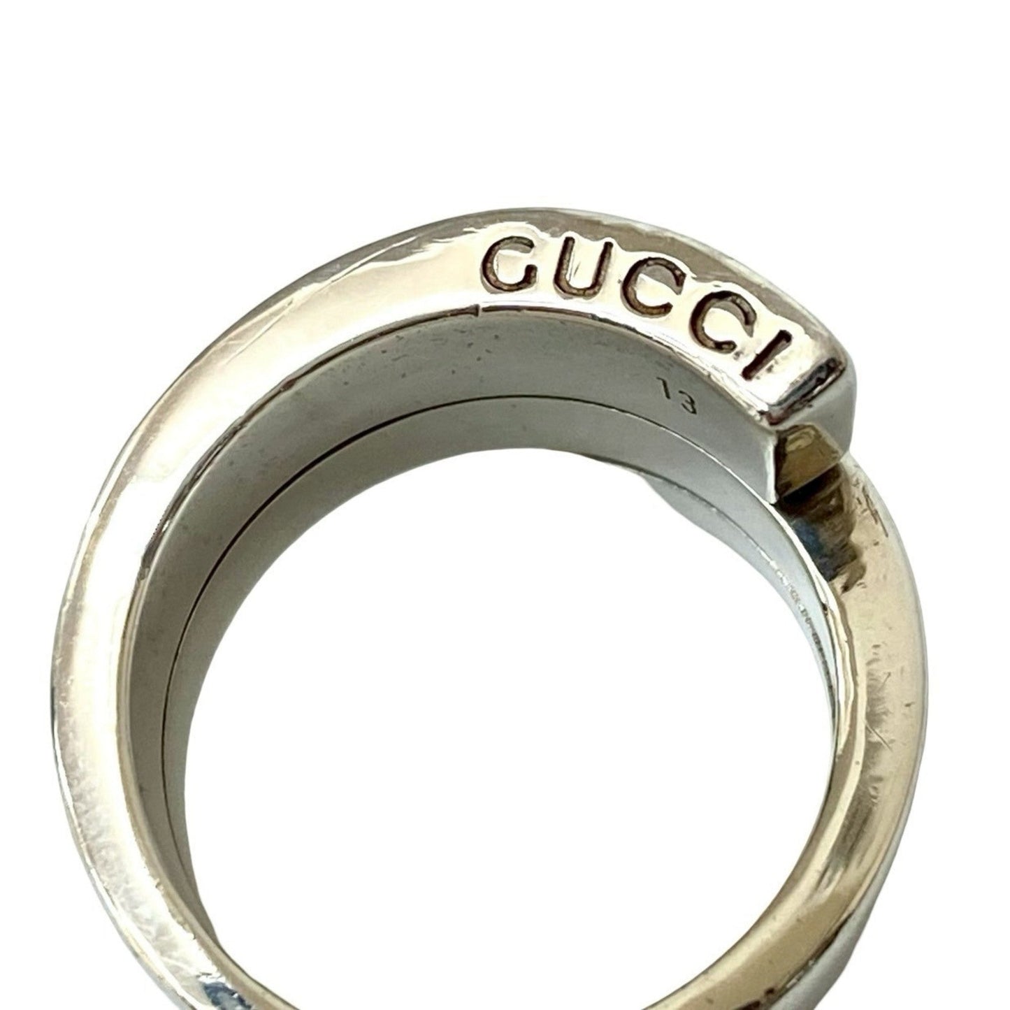 Gucci Silver Silver 925 Band Ring