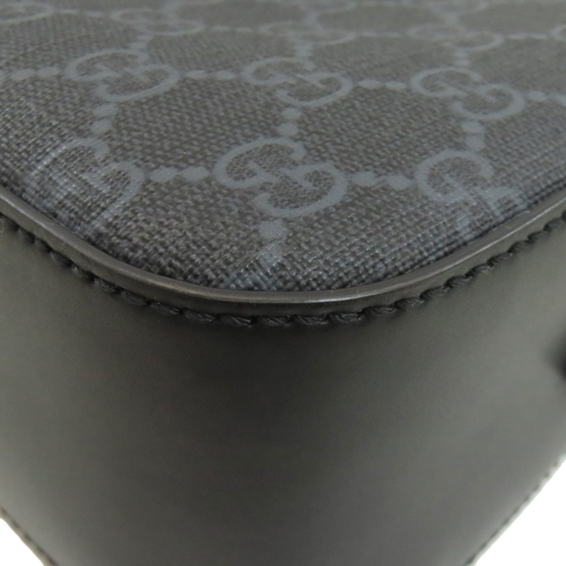 Gucci Black Pvc Shoulder Bag
