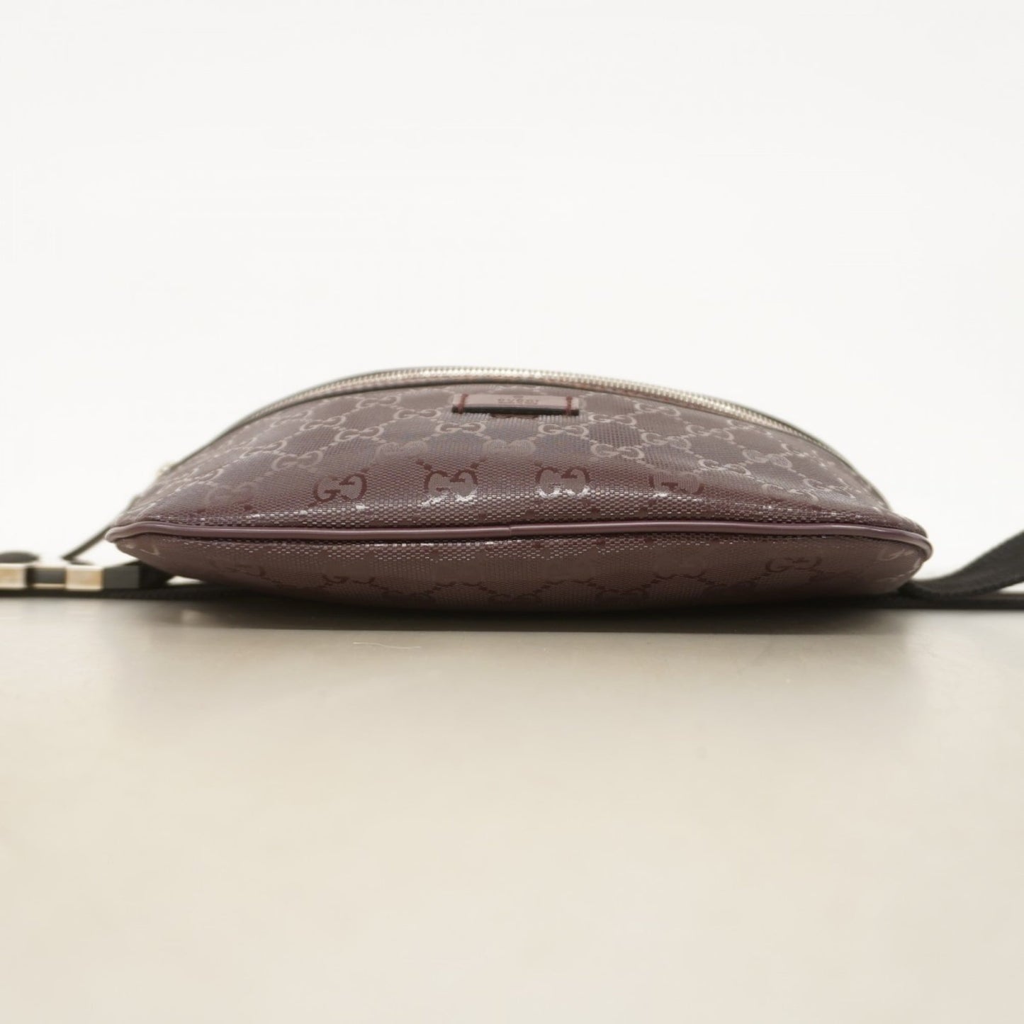 Gucci Bordeaux Pvc Sling Bag