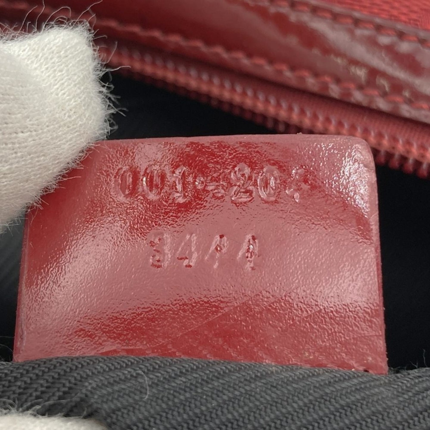 Gucci Red Color Gg Canvas Shoulder Bag
