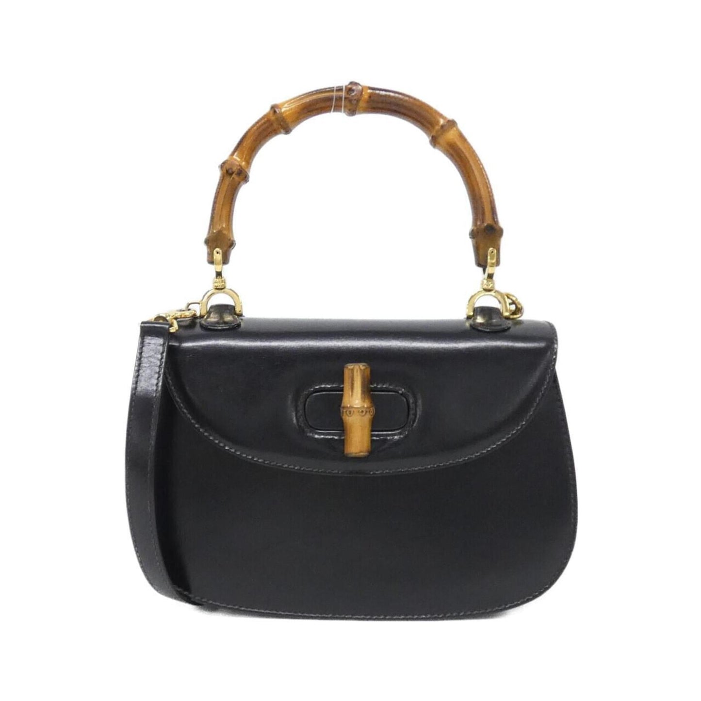 Gucci Black Leather Handbag