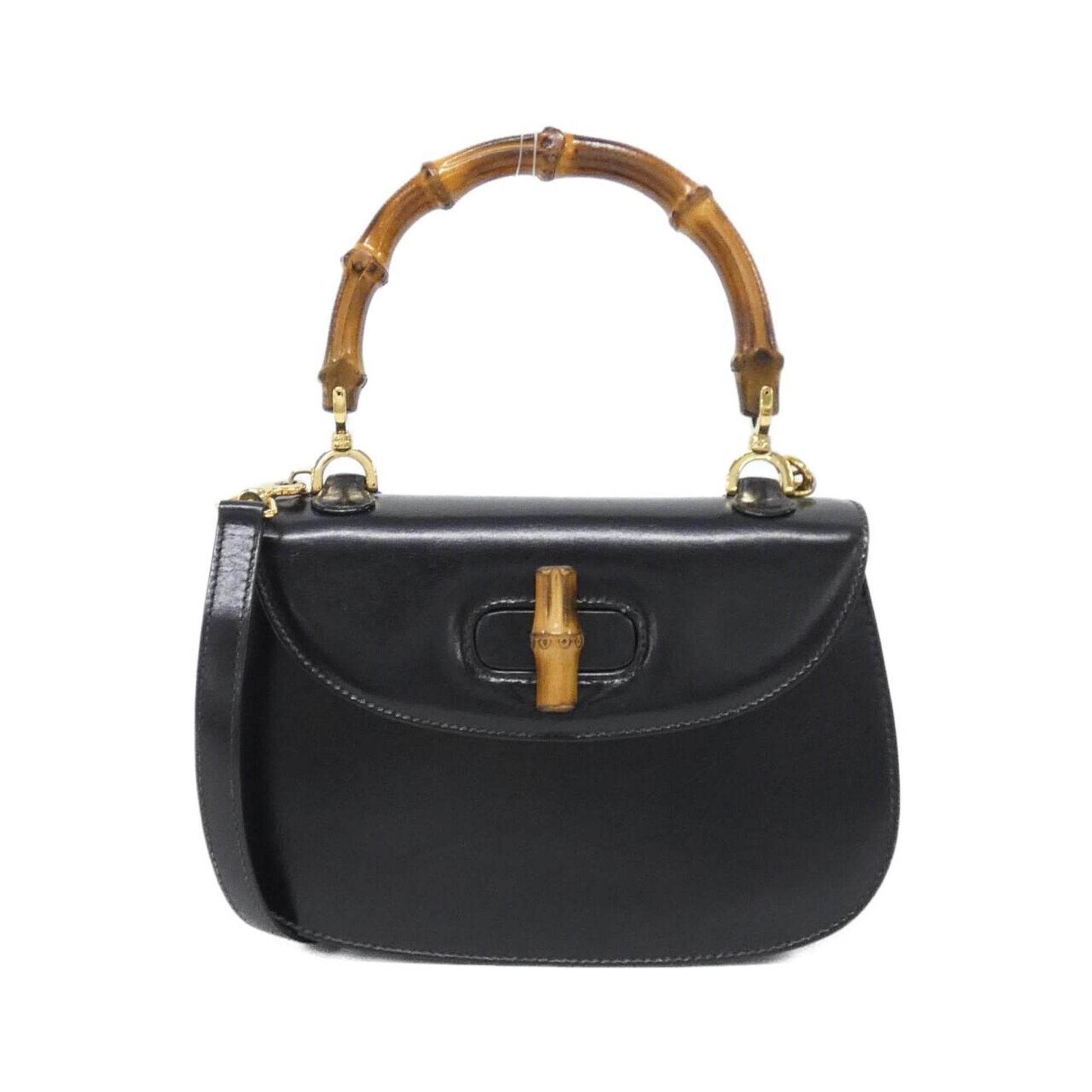 Gucci Black Leather Handbag