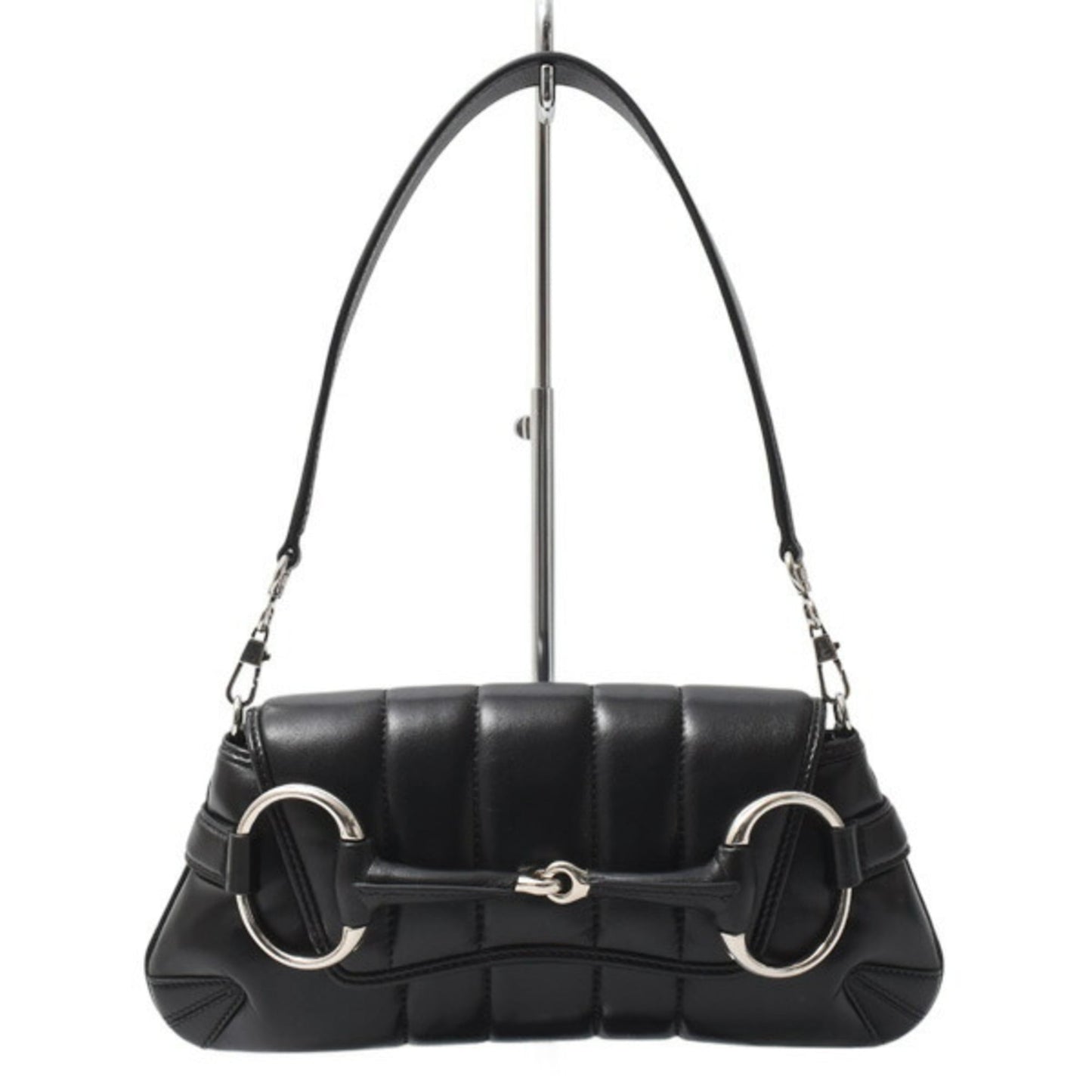 Gucci Black Leather Shoulder Bag