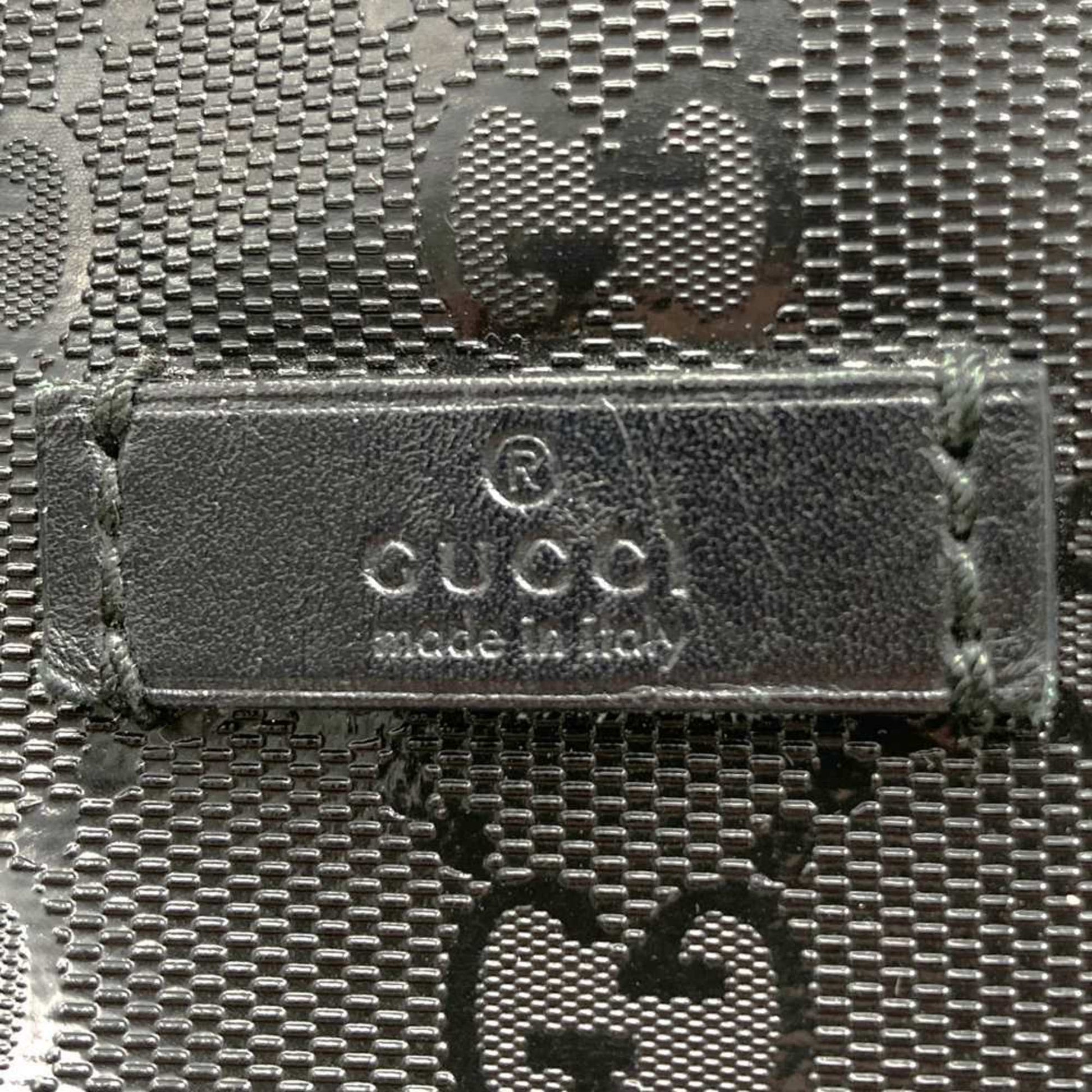 Gucci Gg Imprimé Black Gg Imprimé Tote Bag