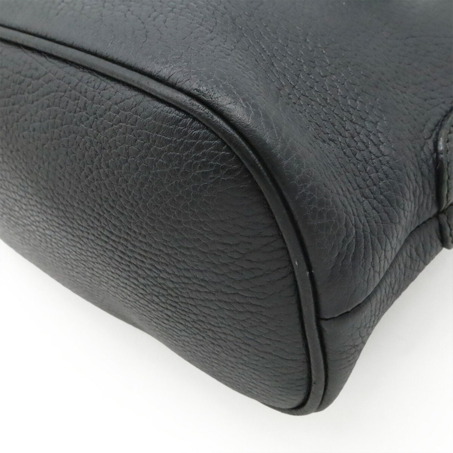 Gucci Black Leather Handbag Shoulder Bag