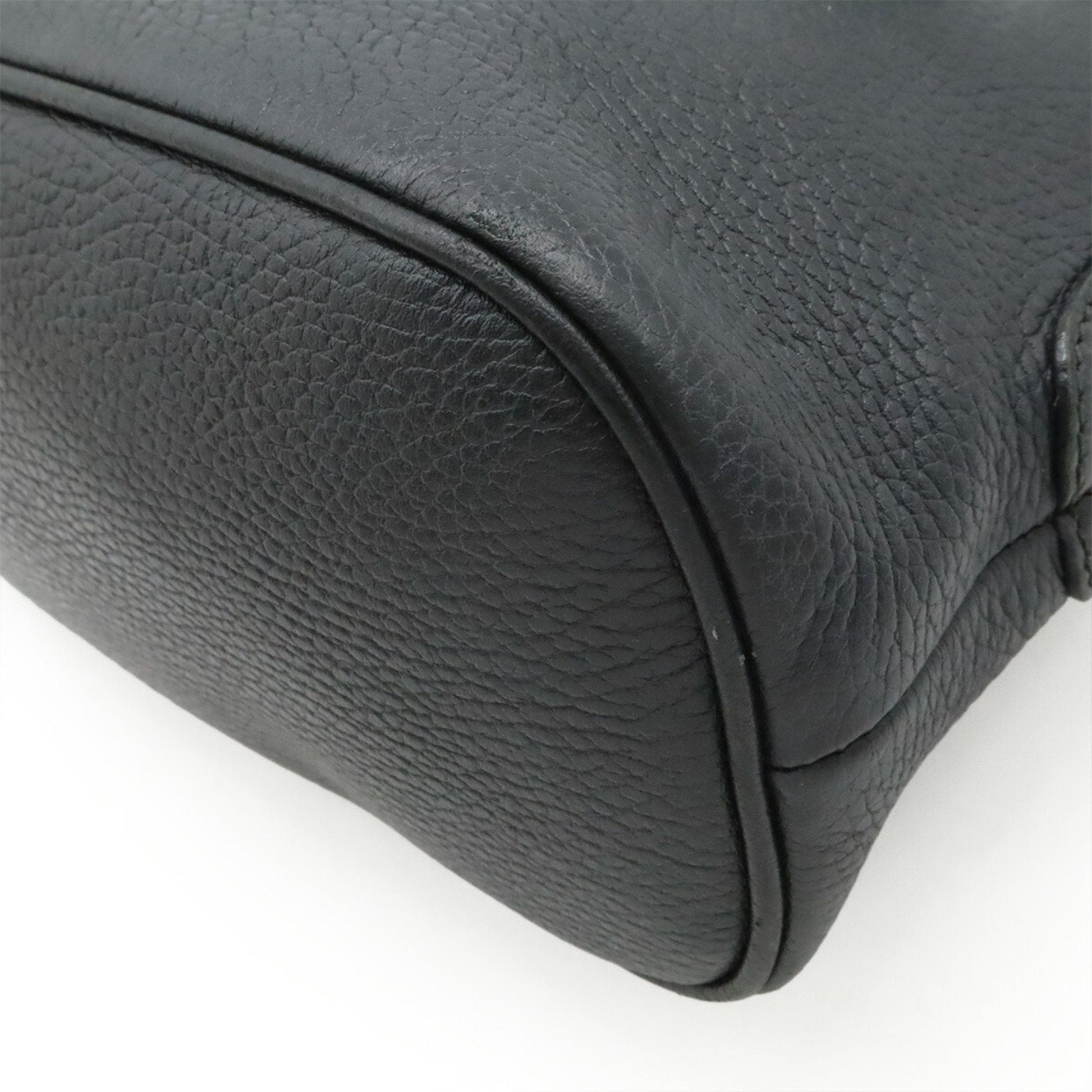 Gucci Black Leather Handbag Shoulder Bag