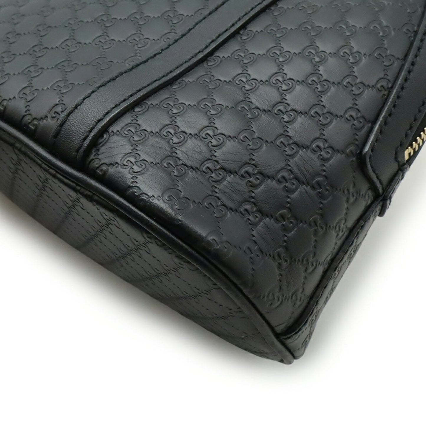 Gucci Black Leather Handbag Shoulder Bag