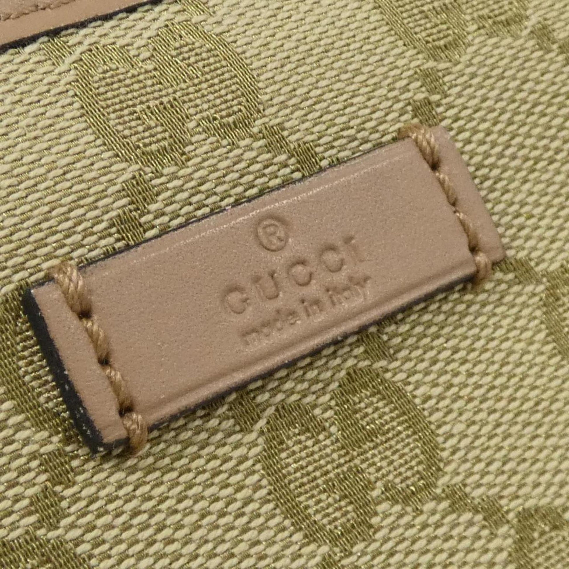 Gucci Gg Canvas Beige Pink Gg Canvas Shoulder Bag
