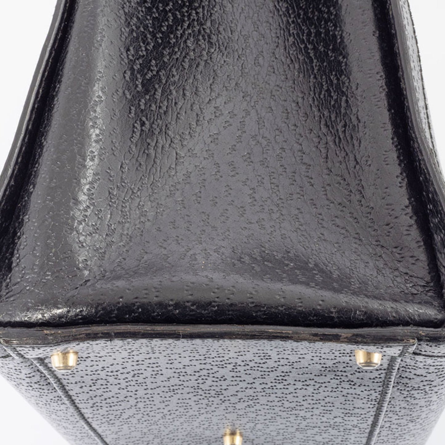 Gucci Black Leather Tote Bag