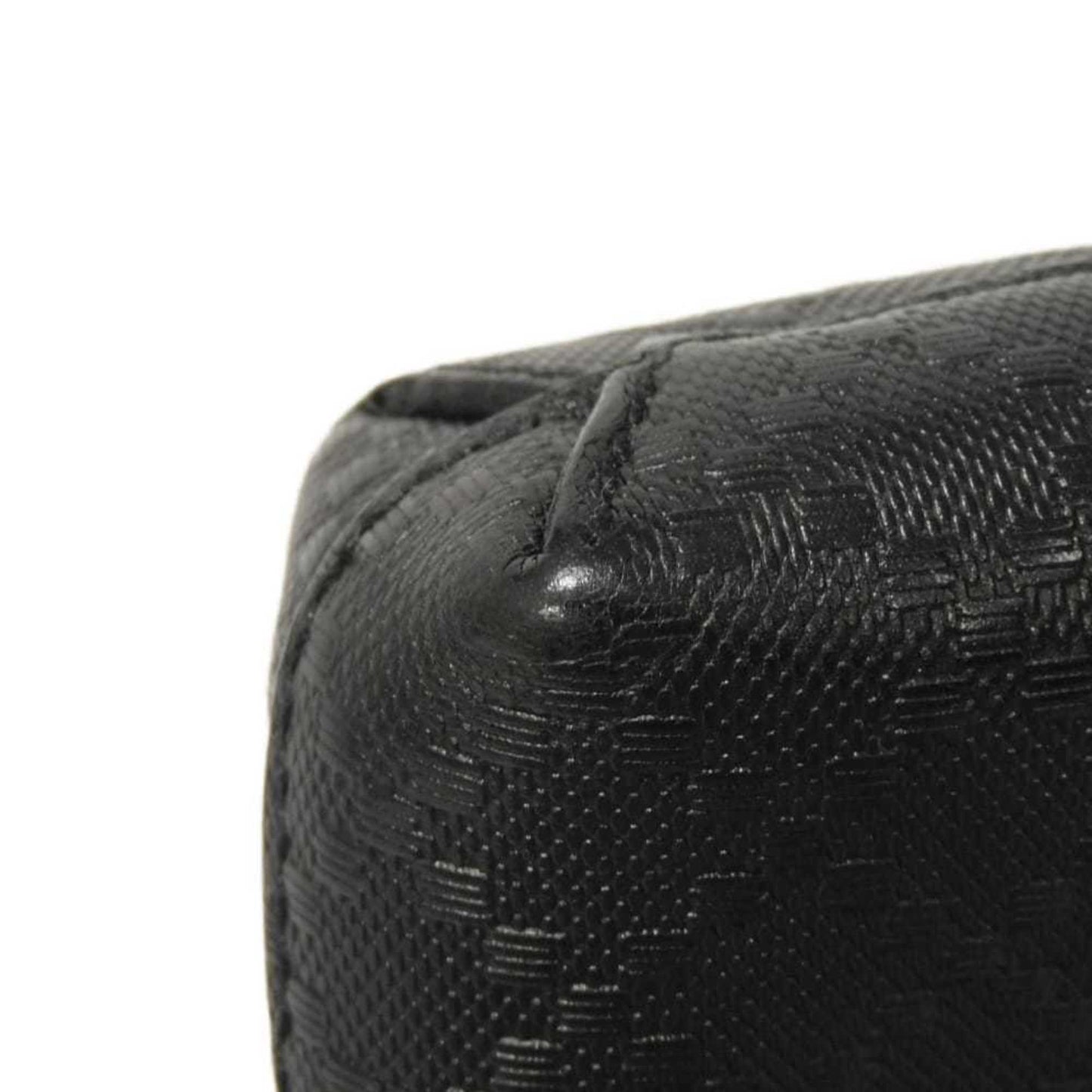 Gucci Diamante Black Leather Messenger Bag Shoulder Bag