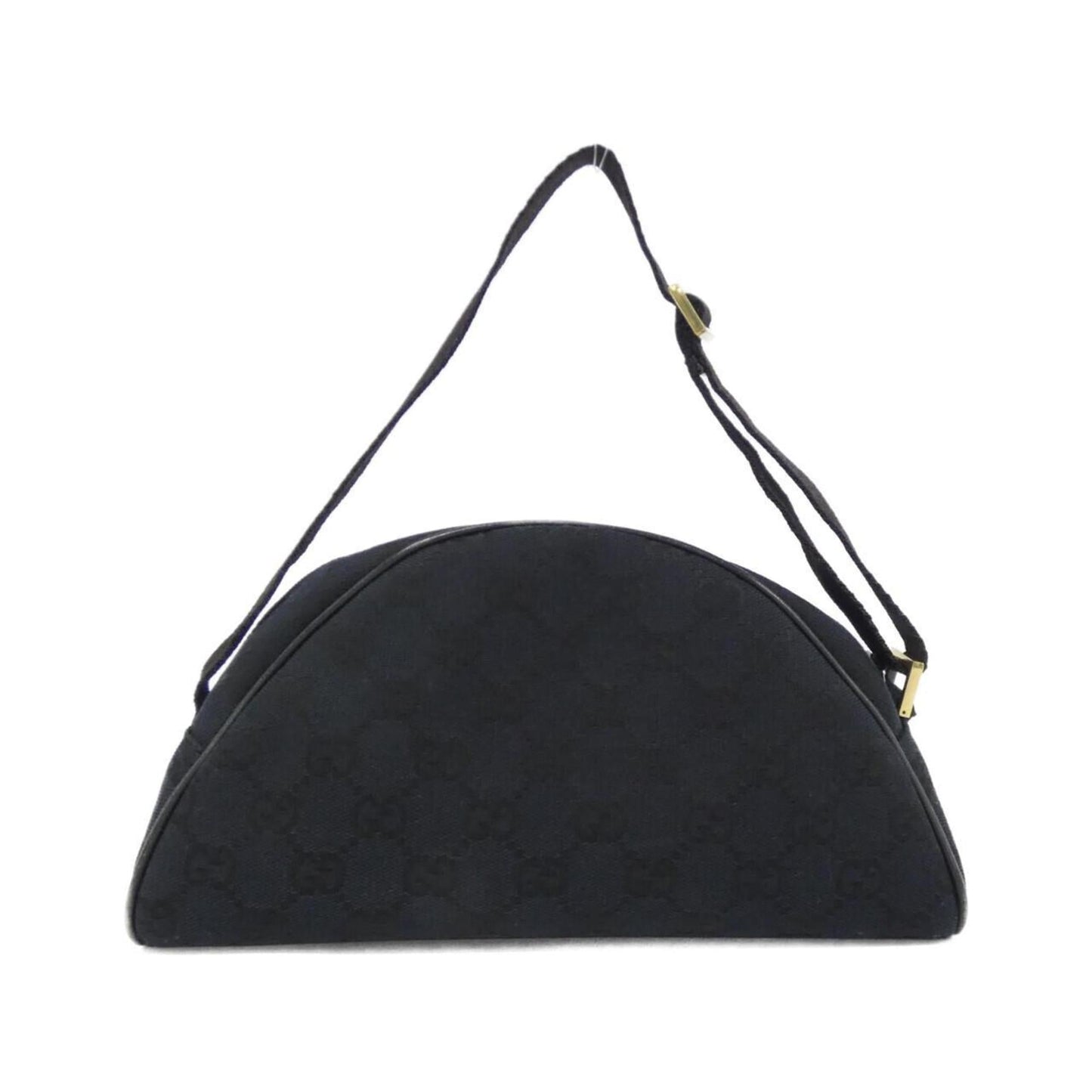 Gucci Black Gg Canvas Handbag