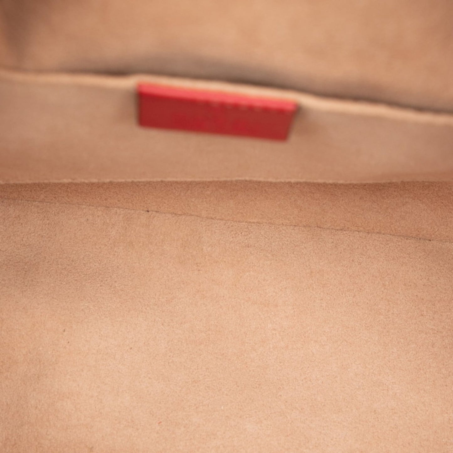 Gucci Red Color Leather Backpack