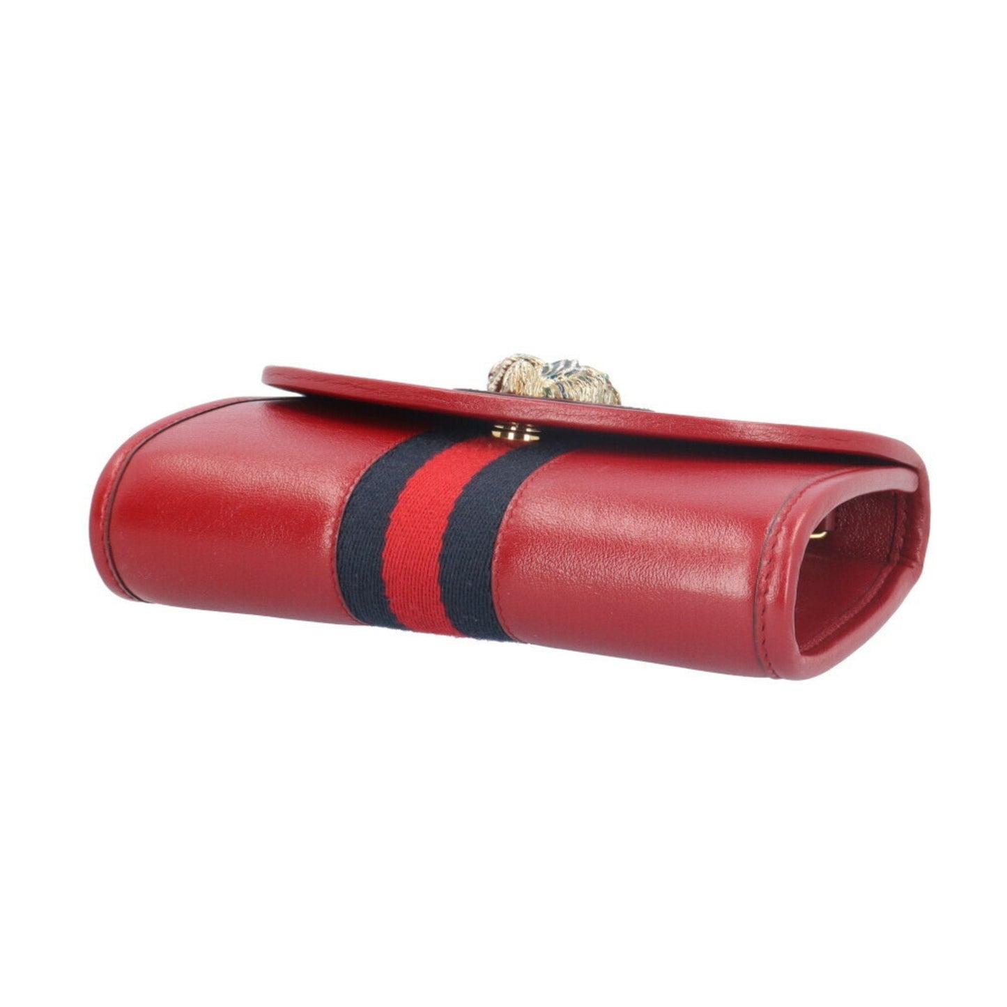 Gucci Red Color Leather Shoulder Bag