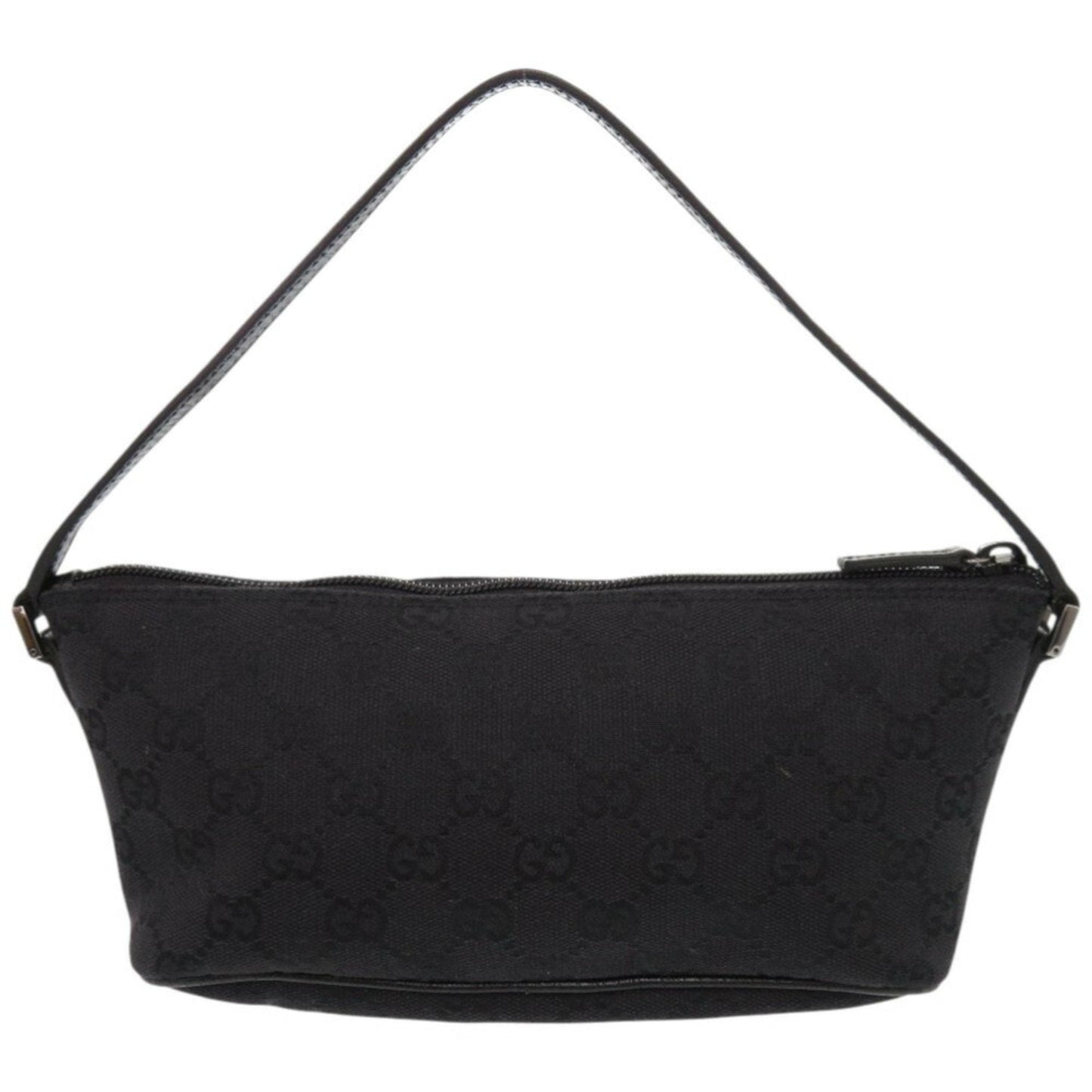 Gucci Gg Canvas Black Gg Canvas Handbag Pouch
