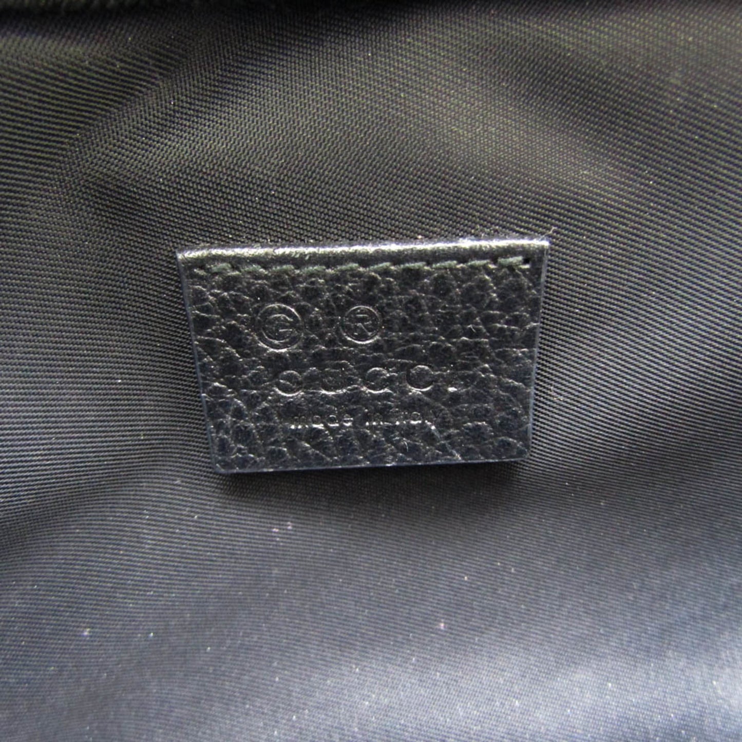 Gucci Black Nylon Pouch