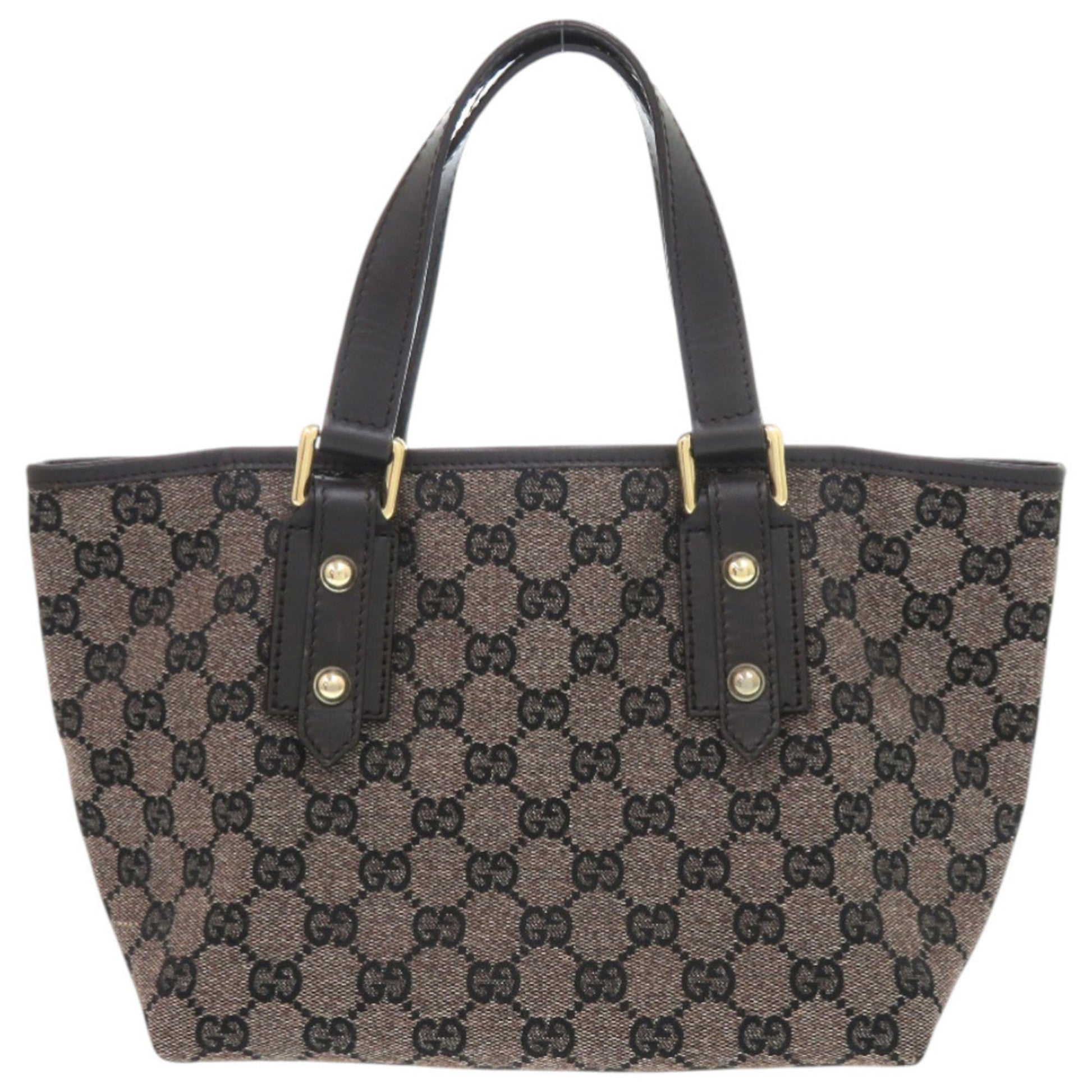 Gucci Brown Gg Canvas Handbag