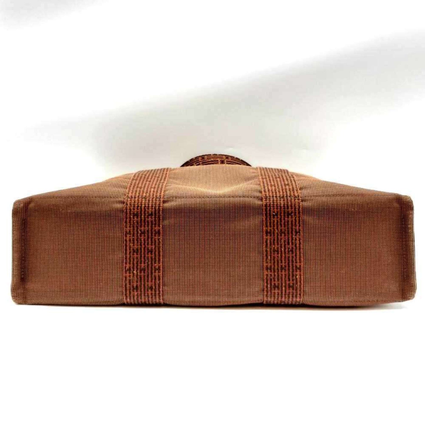 Hermes Her Line Handbag Tote Bag Canvas Brown Tote Bag 1