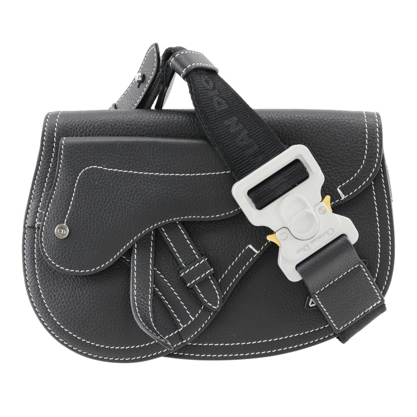Dior Sling Bag Christian 3 Leather Black