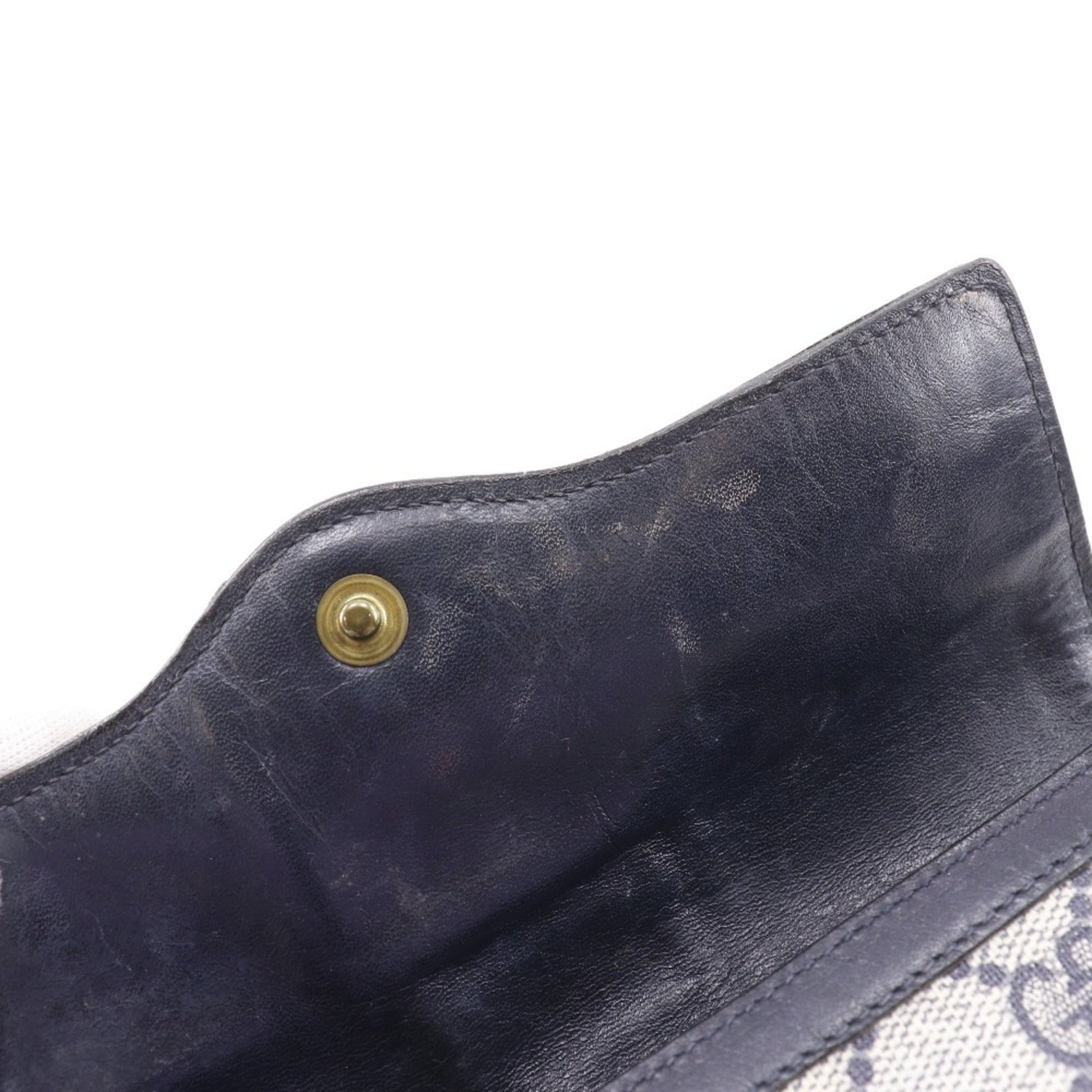 Gucci Navy Gg Supreme Pouch