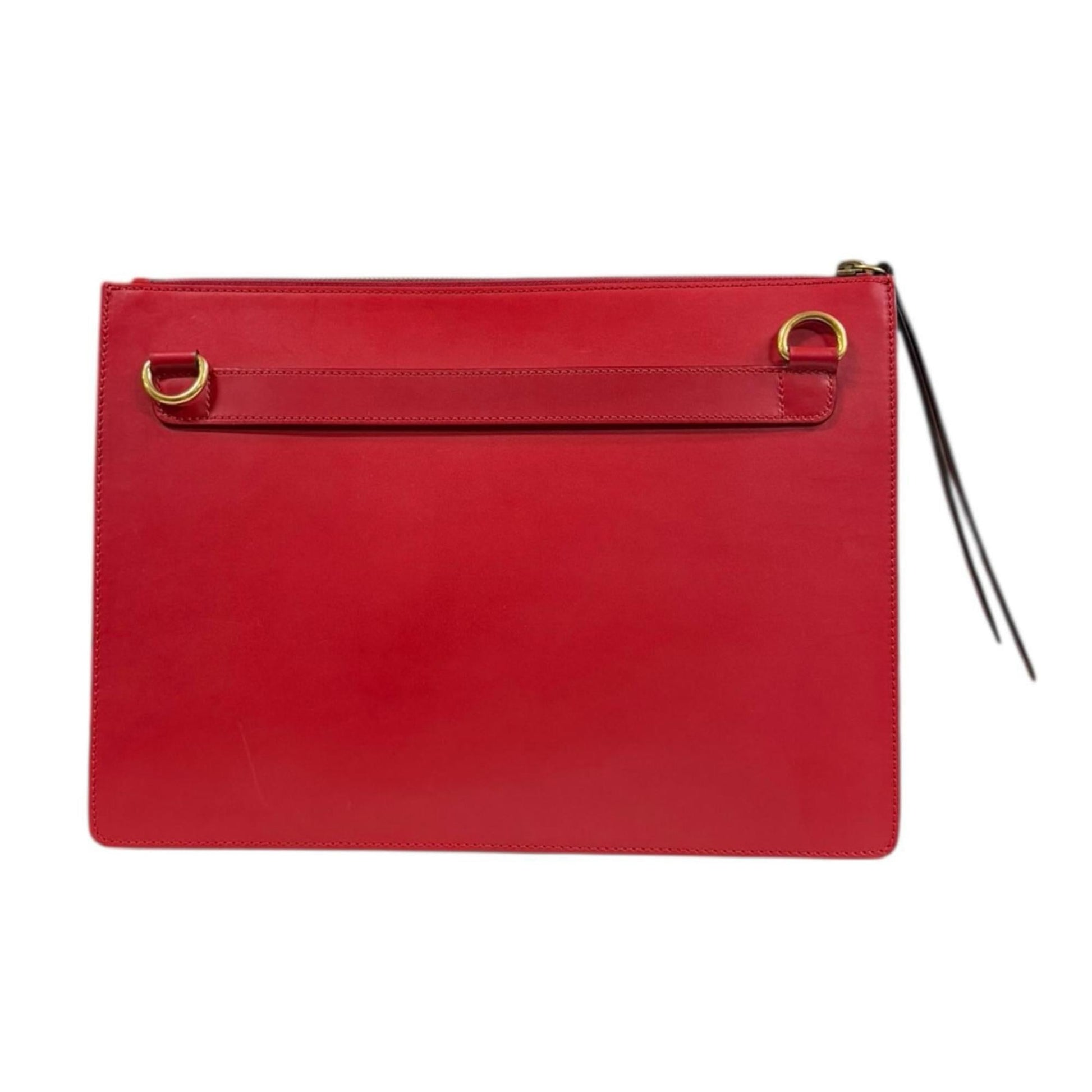 Gucci Red Color Leather Shoulder Bag