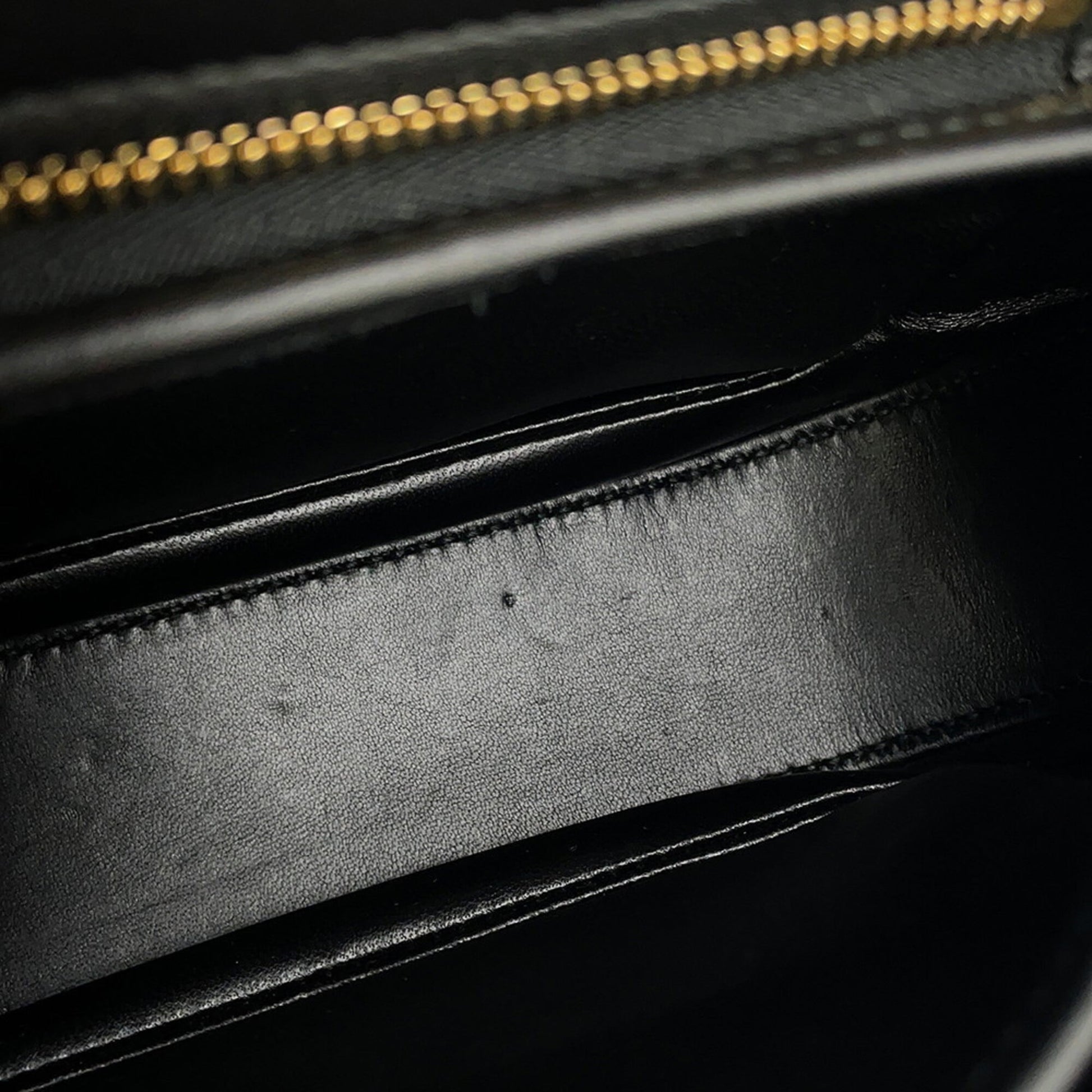 Gucci Black Leather Handbag Shoulder Bag