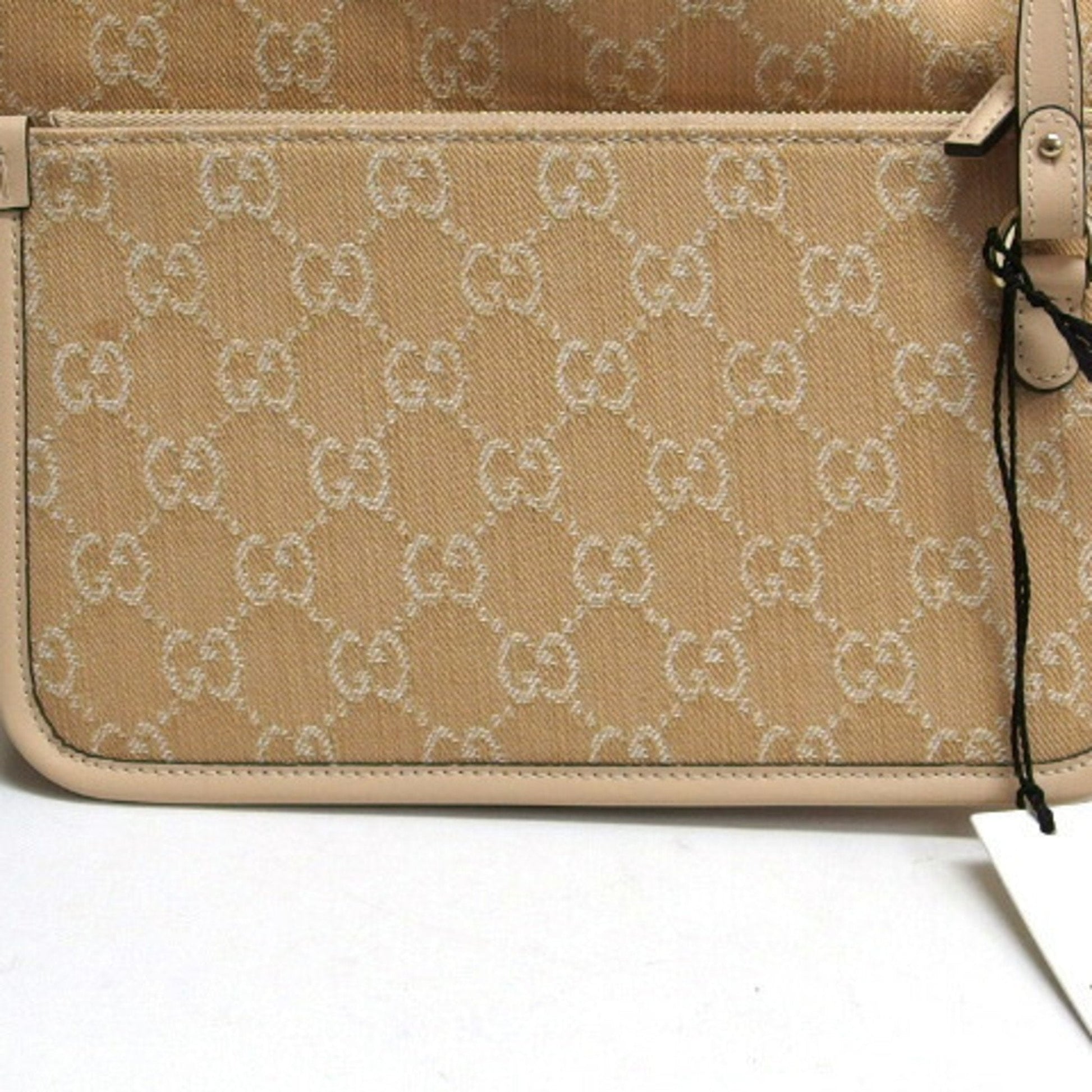 Gucci Ophidia Beige Canvas Handbag Tote Bag
