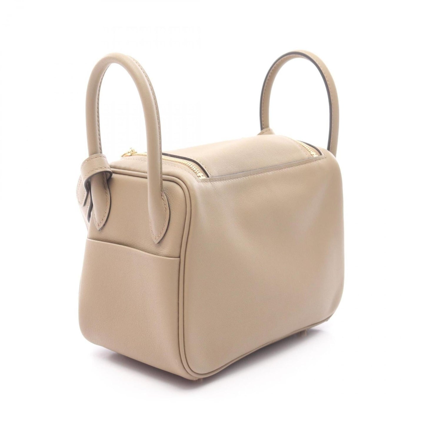 Hermes Swift Shoulder Bag Leather Brown