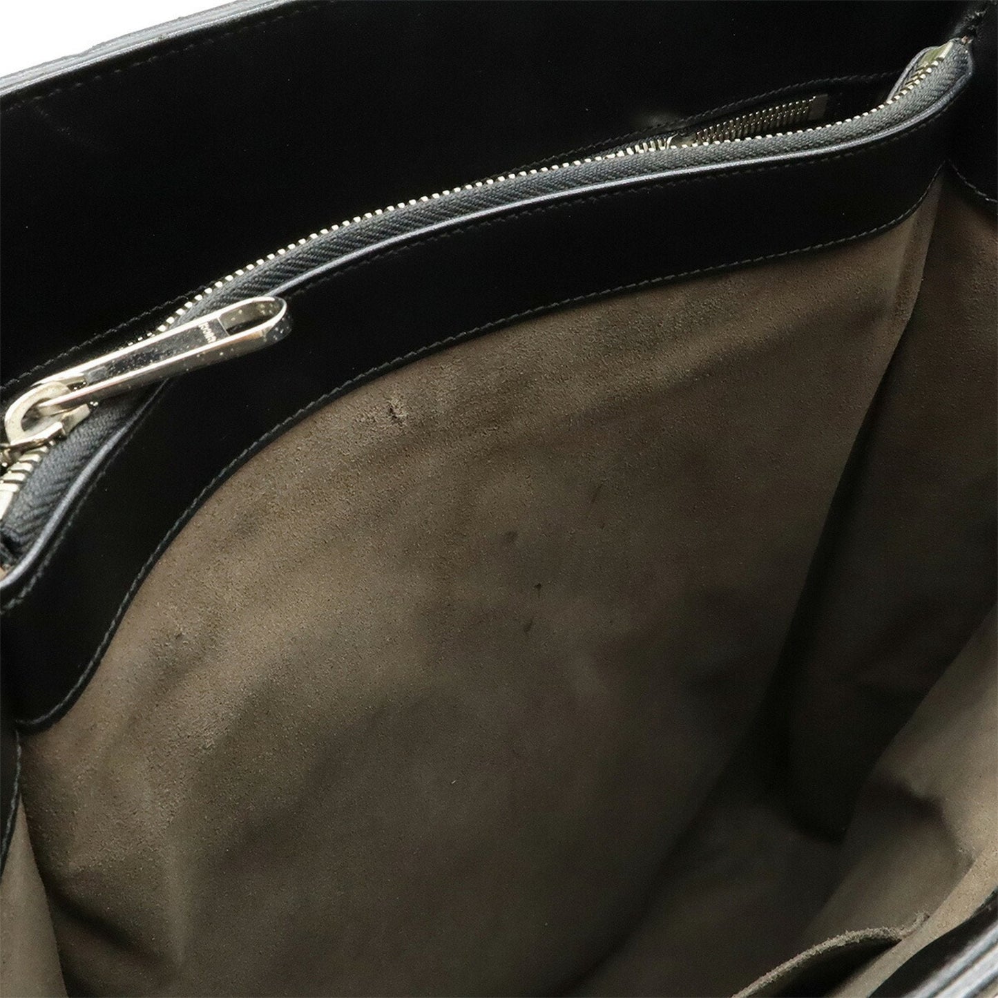 Gucci Beige Black Pvc Leather Shoulder Bag Tote Bag