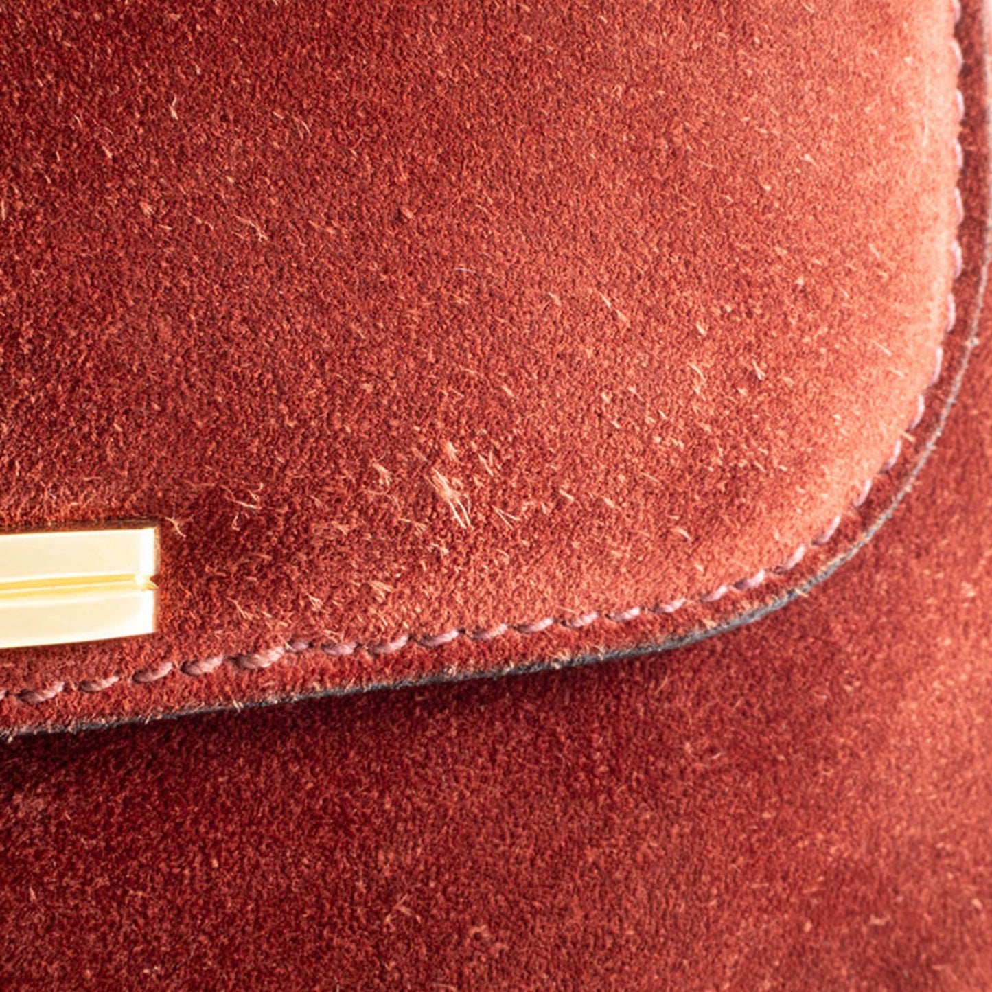 Gucci Brown Suede Handbag