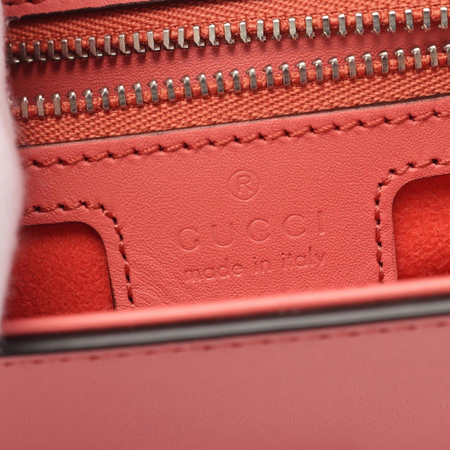 Gucci Pink Leather Shoulder Bag