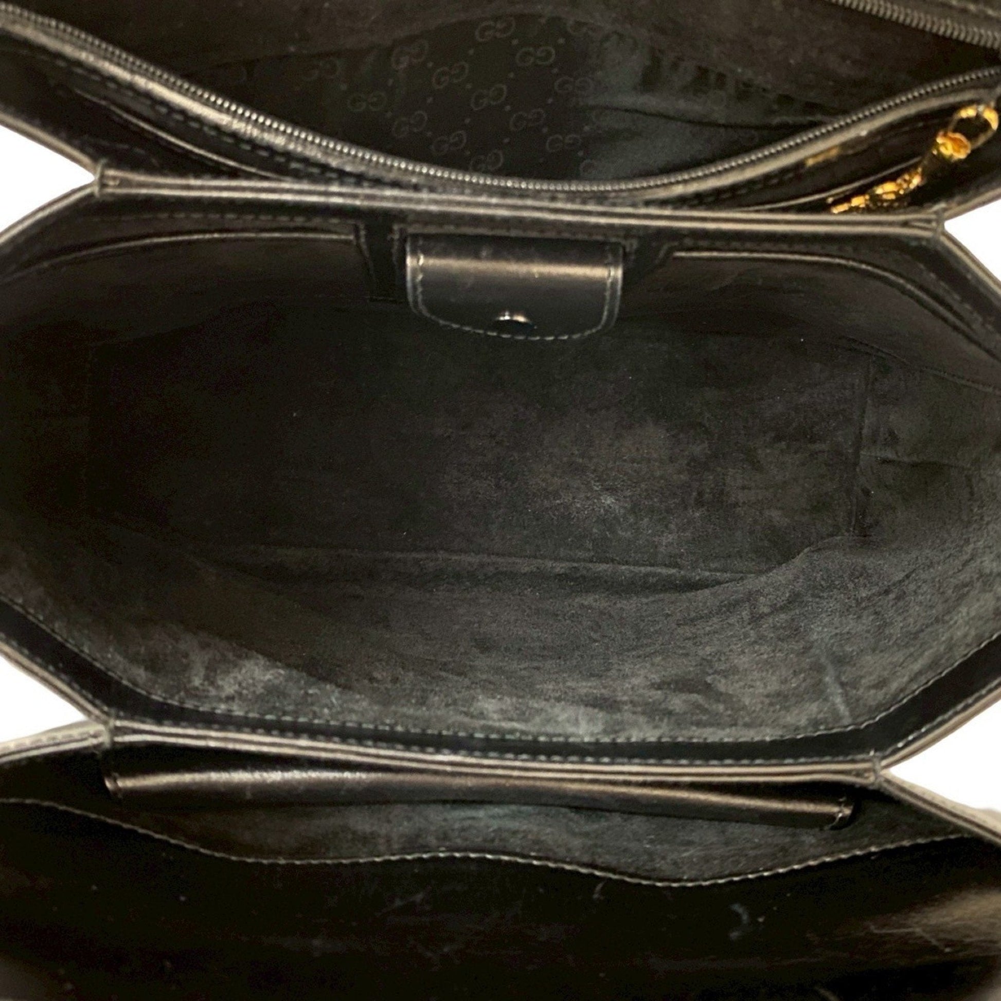 Gucci Black Leather Handbag