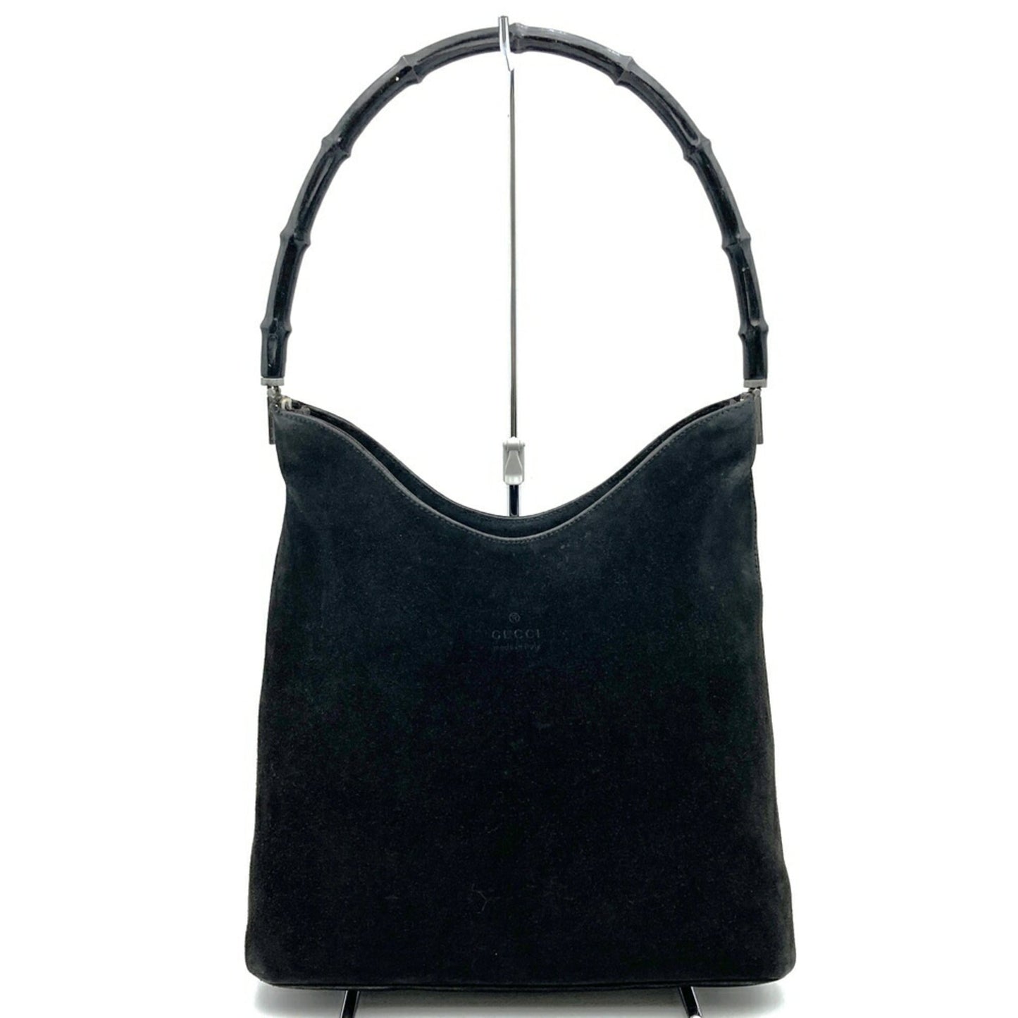 Gucci Black Suede Shoulder Bag