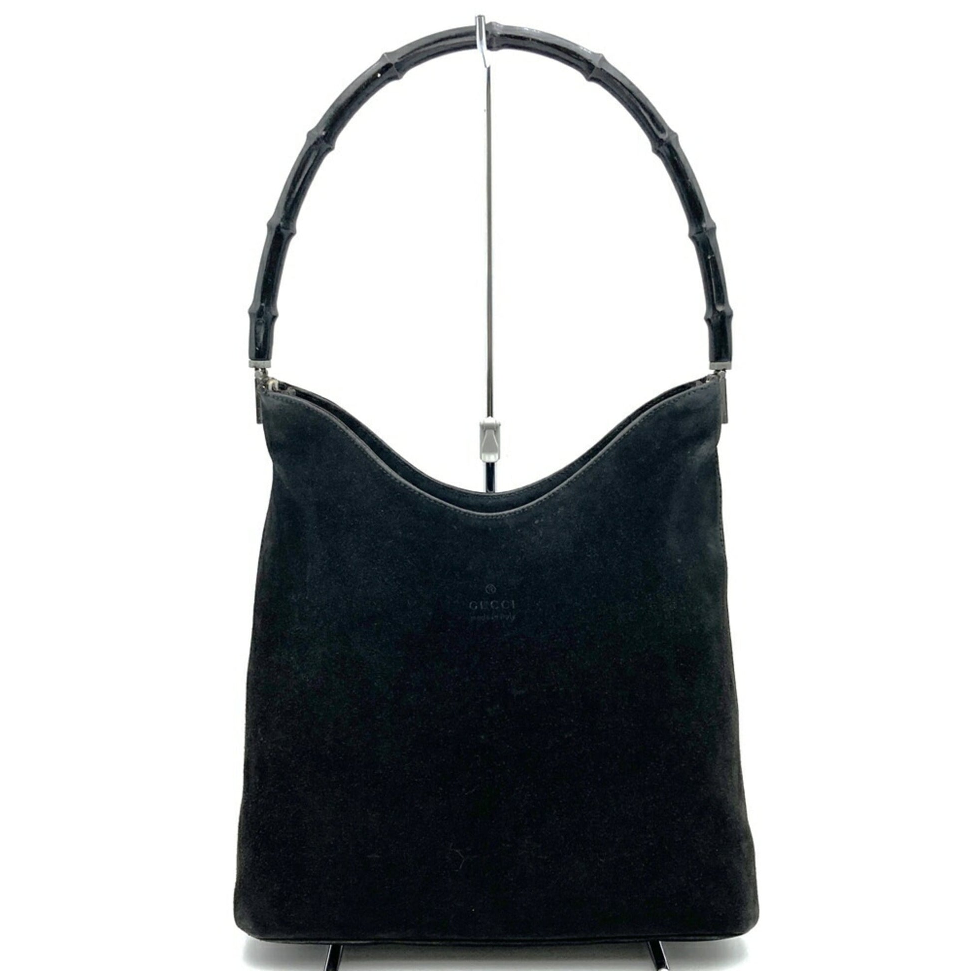 Gucci Black Suede Shoulder Bag