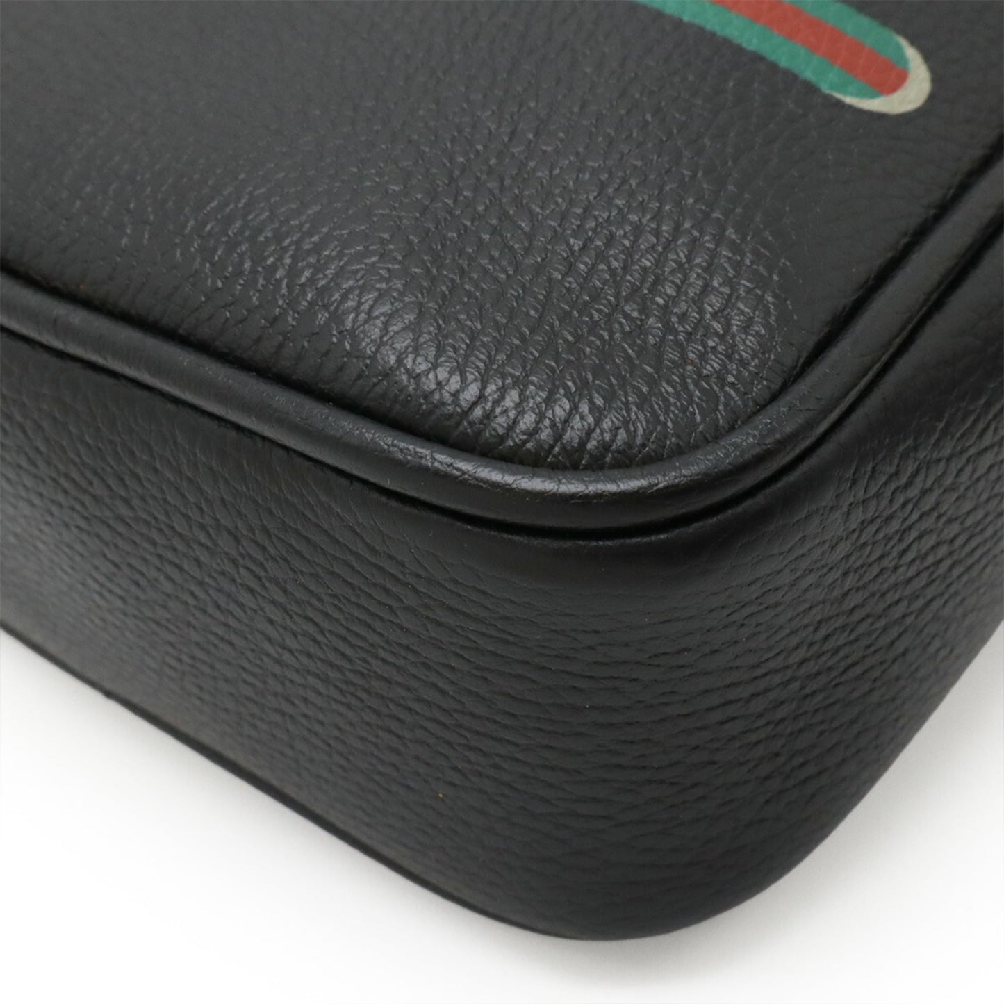 Gucci Black Leather Shoulder Bag
