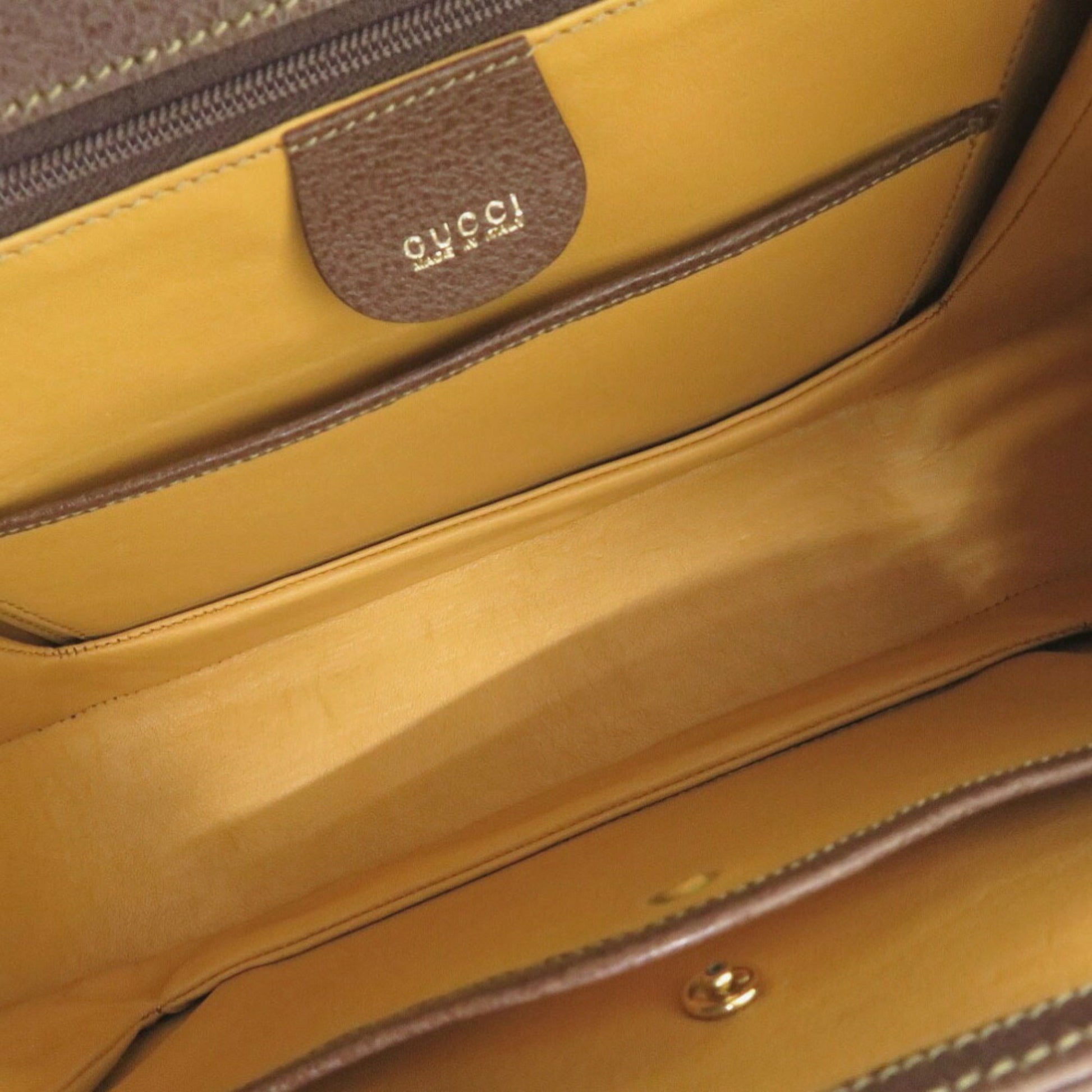 Gucci Brown Leather Handbag