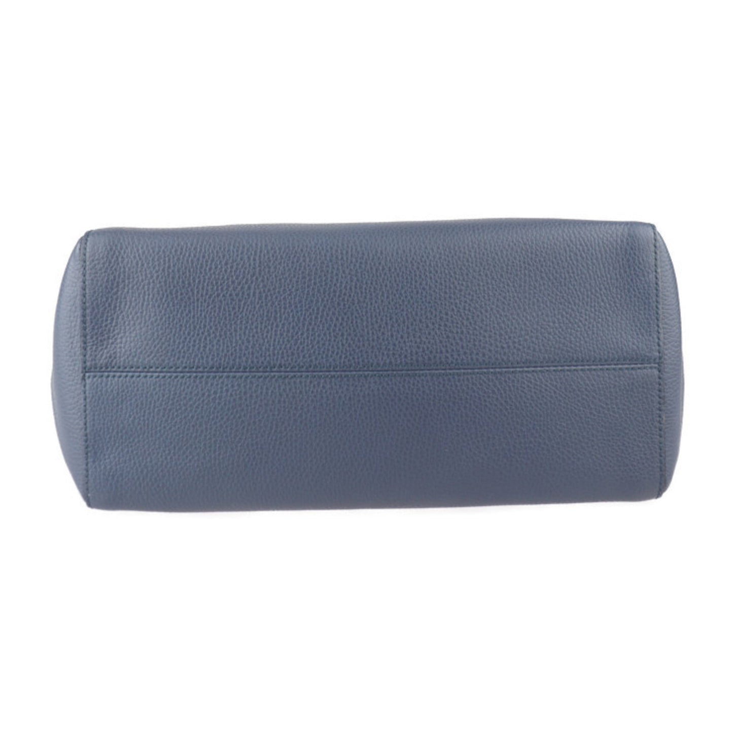 Gucci Navy Leather Handbag Shoulder Bag Tote Bag