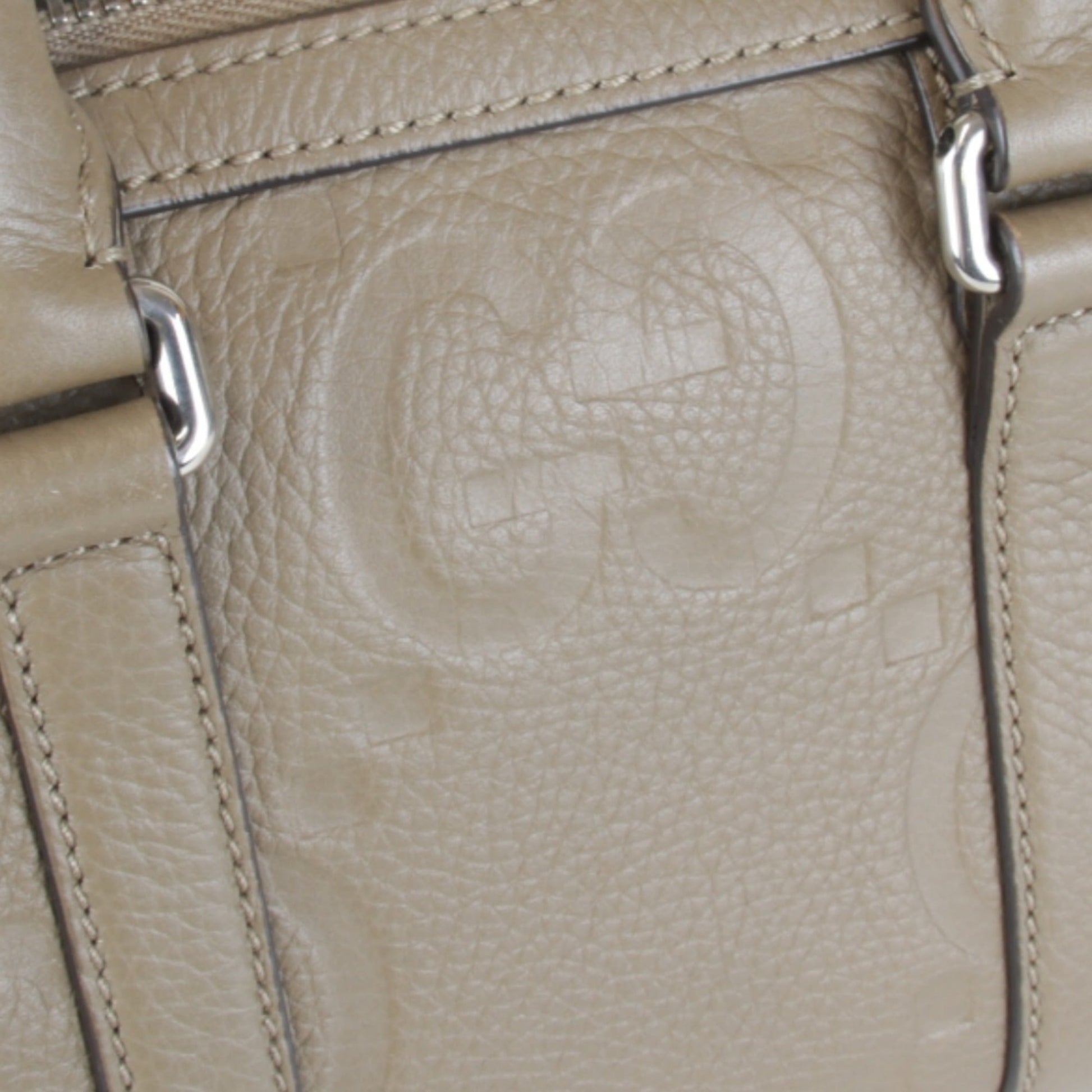 Gucci Beige Leather Handbag