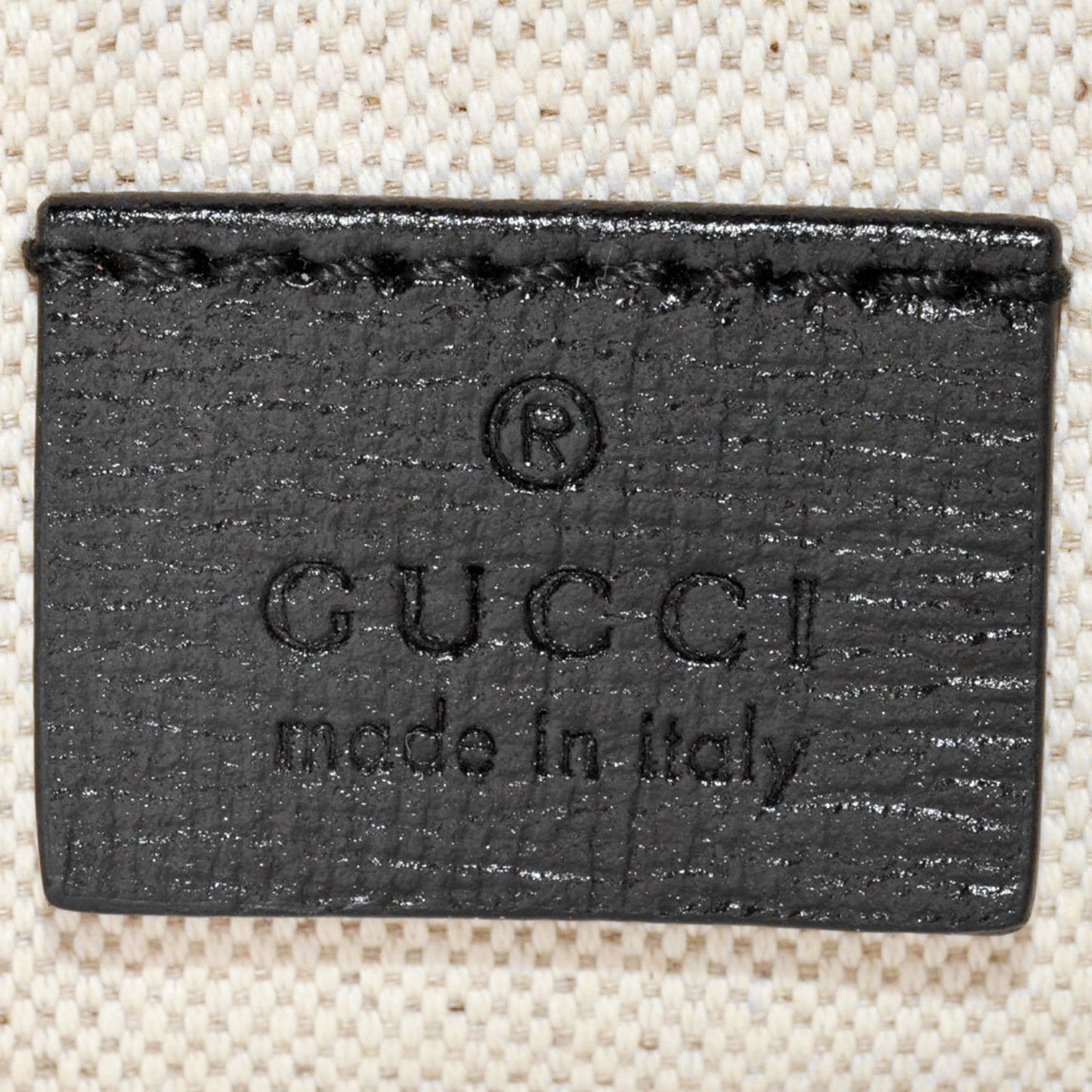 Gucci Black Leather Handbag Shoulder Bag