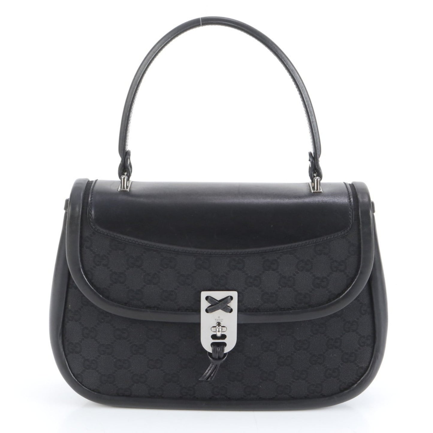 Gucci Black Leather Handbag