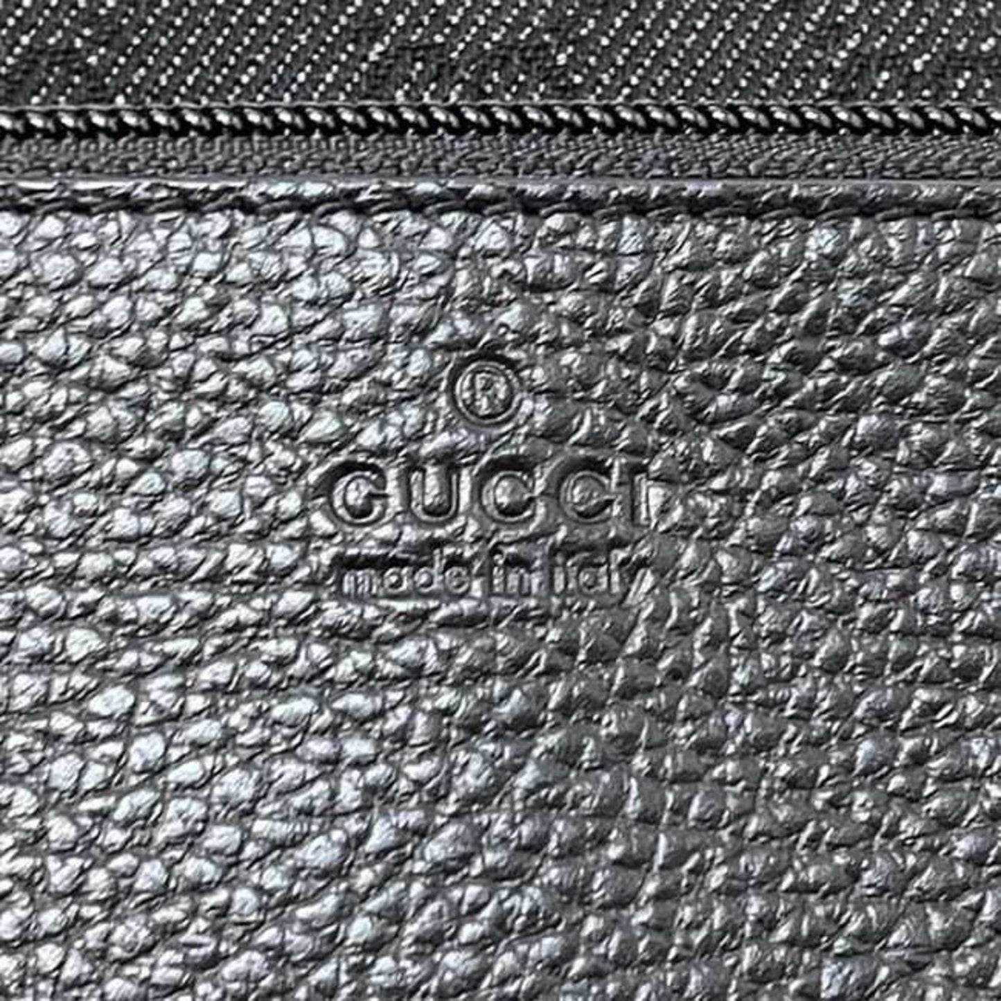 Gucci Gg Canvas Black Gg Canvas Leather Tote Bag