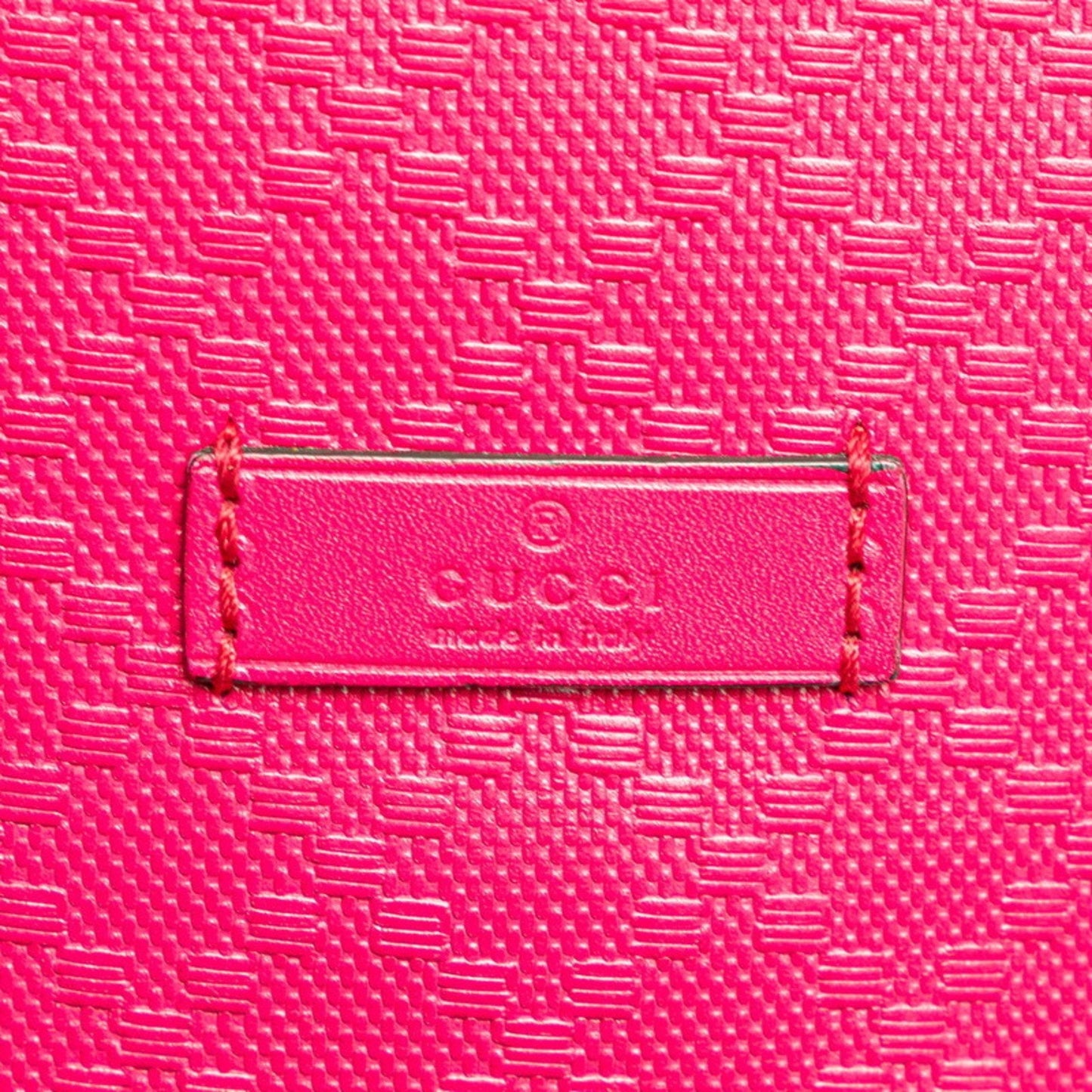Gucci Diamante Pink Leather Shoulder Bag